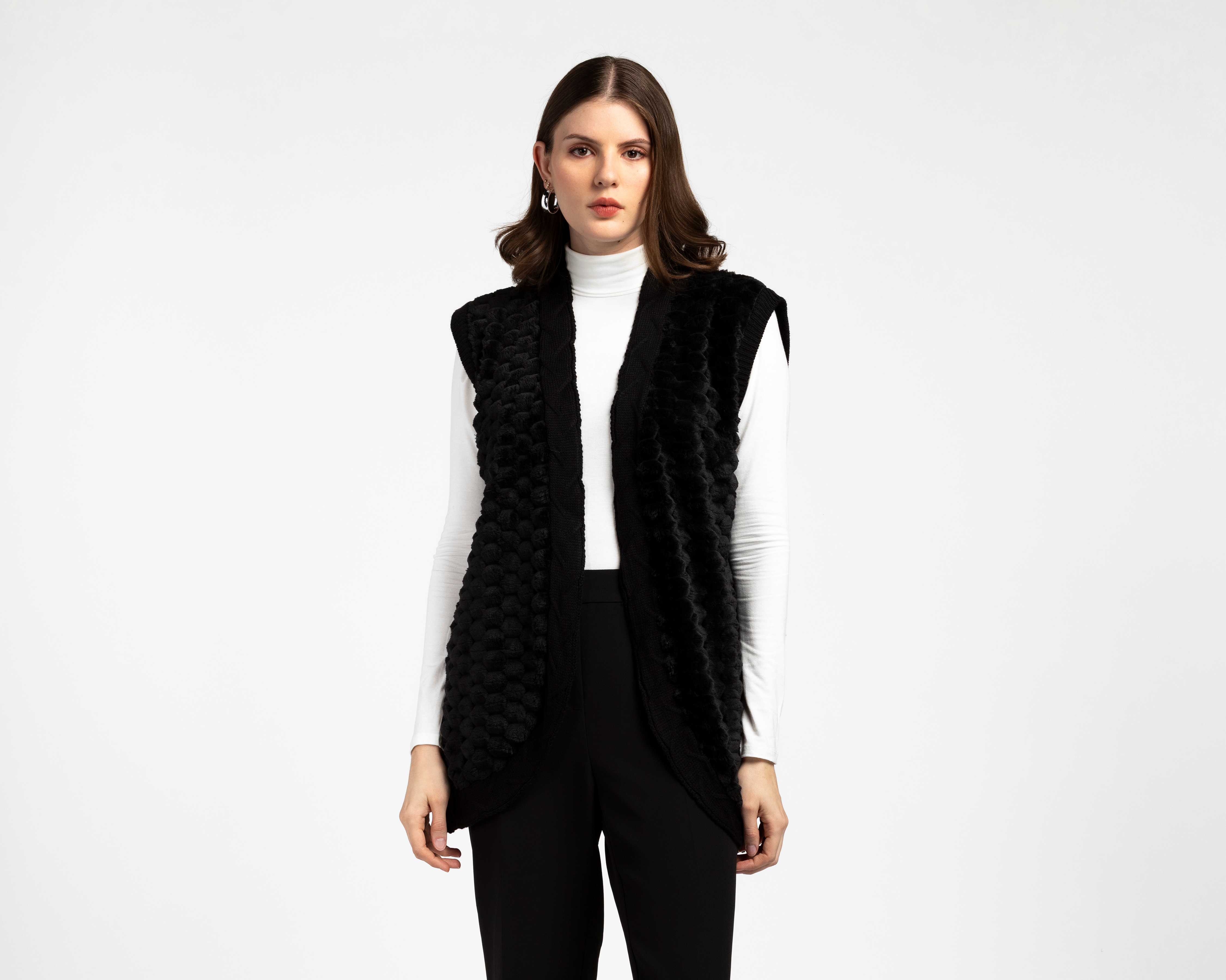 Foto 1 | Foto 1 | Chaleco Negro Lady Sun para Mujer