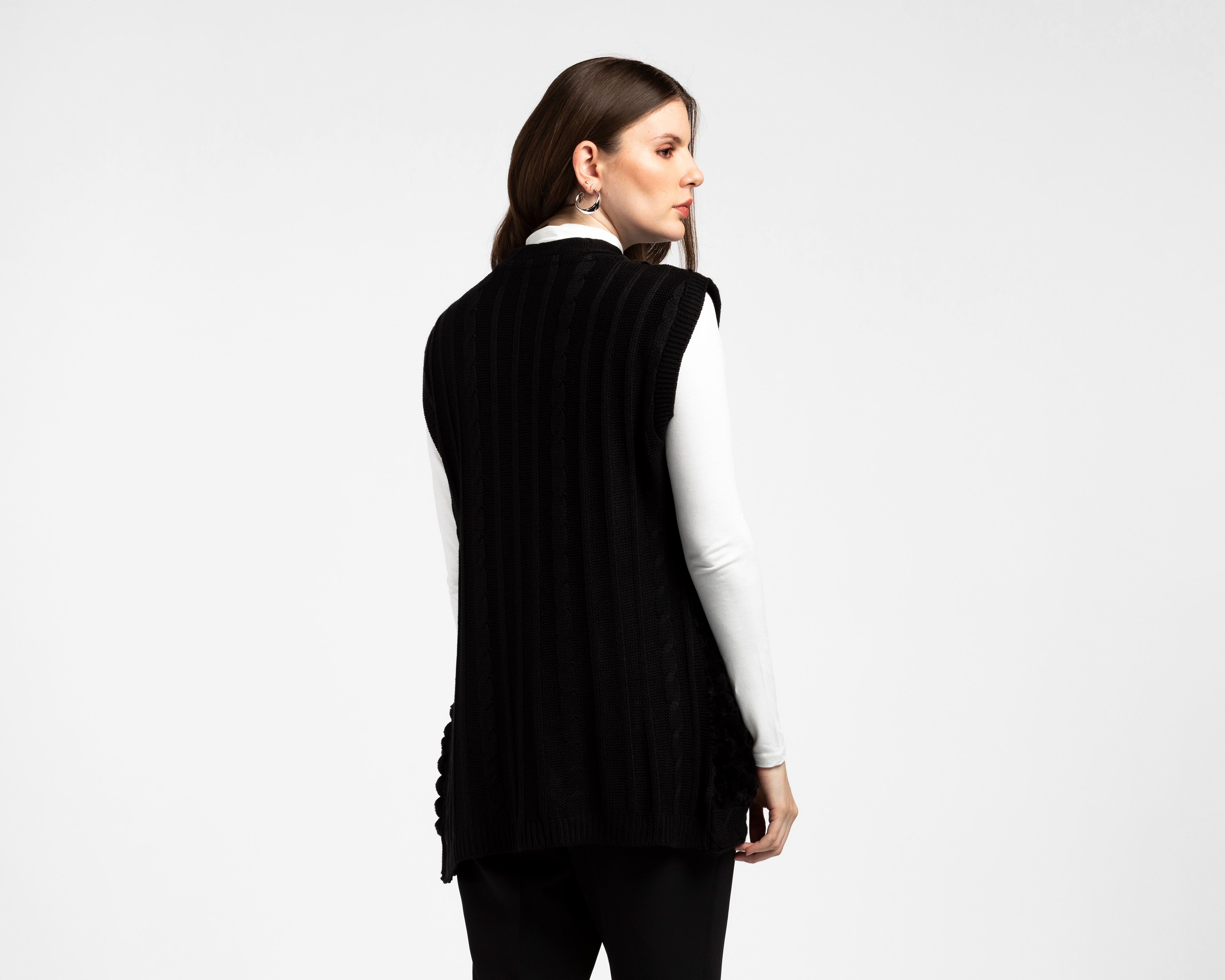 Foto 3 | Foto 3 | Chaleco Negro Lady Sun para Mujer