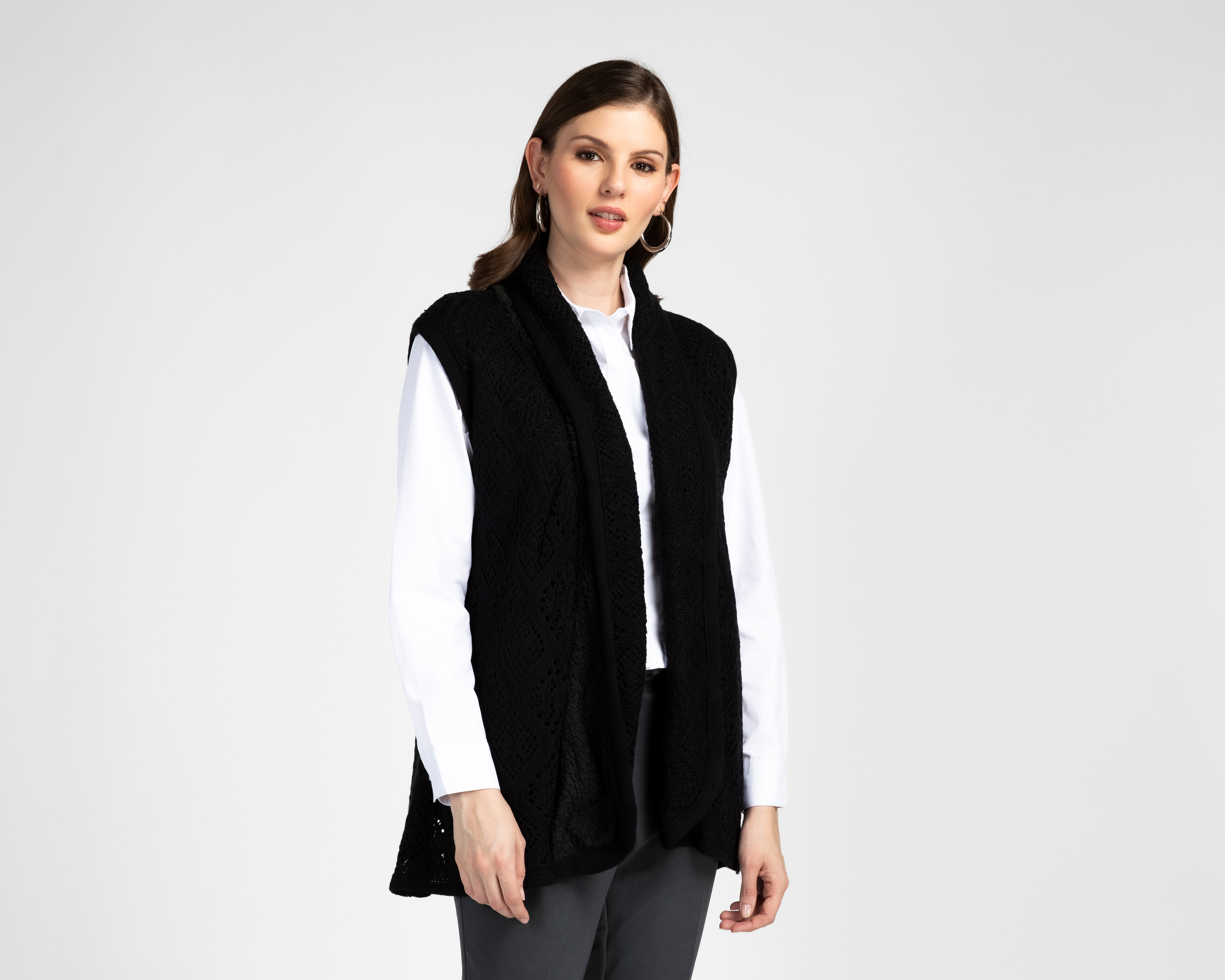 Chaleco Negro Lady Sun para Mujer