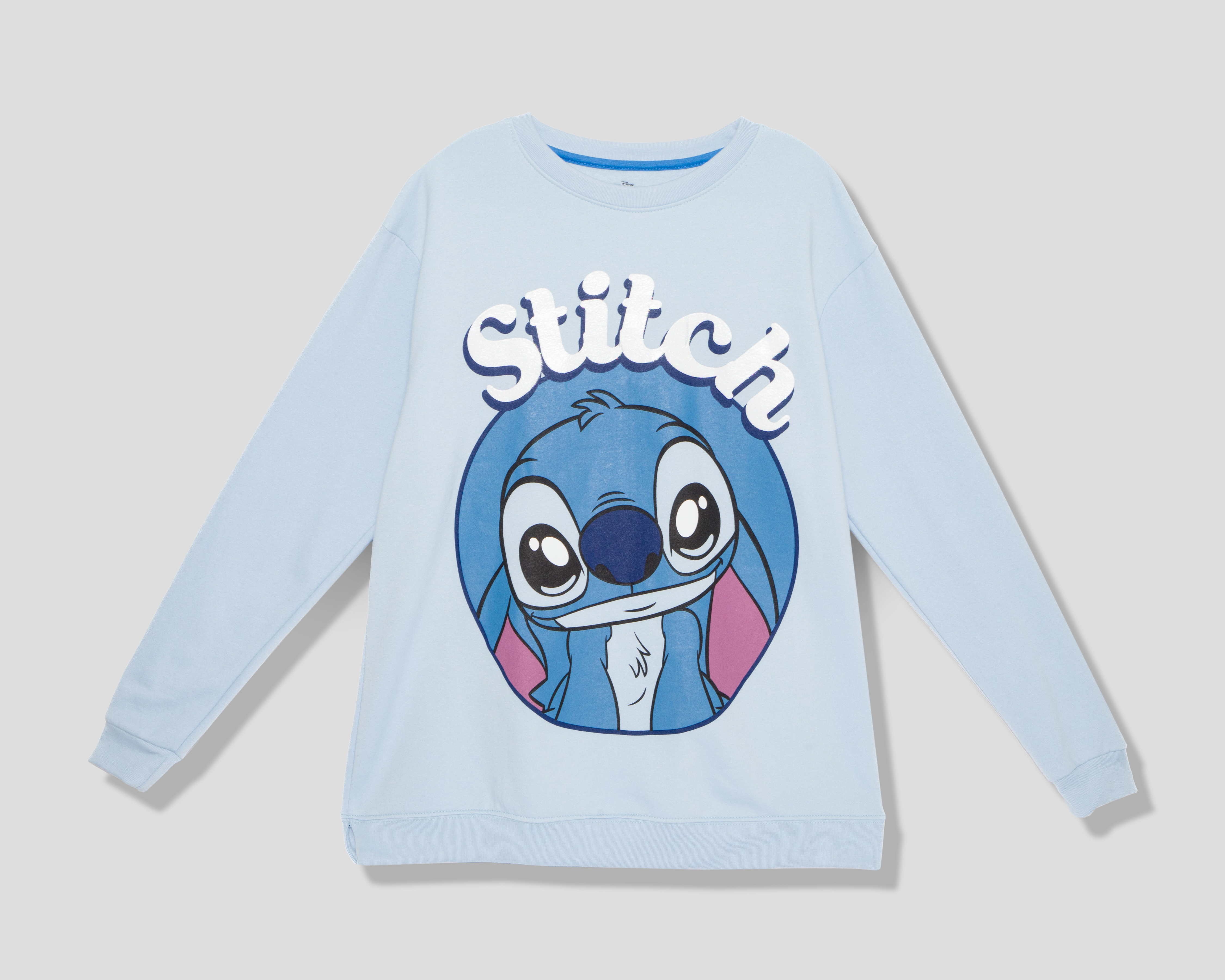 Foto 2 pulgar | Foto 1 | Sudadera de Maternidad Azul Disney