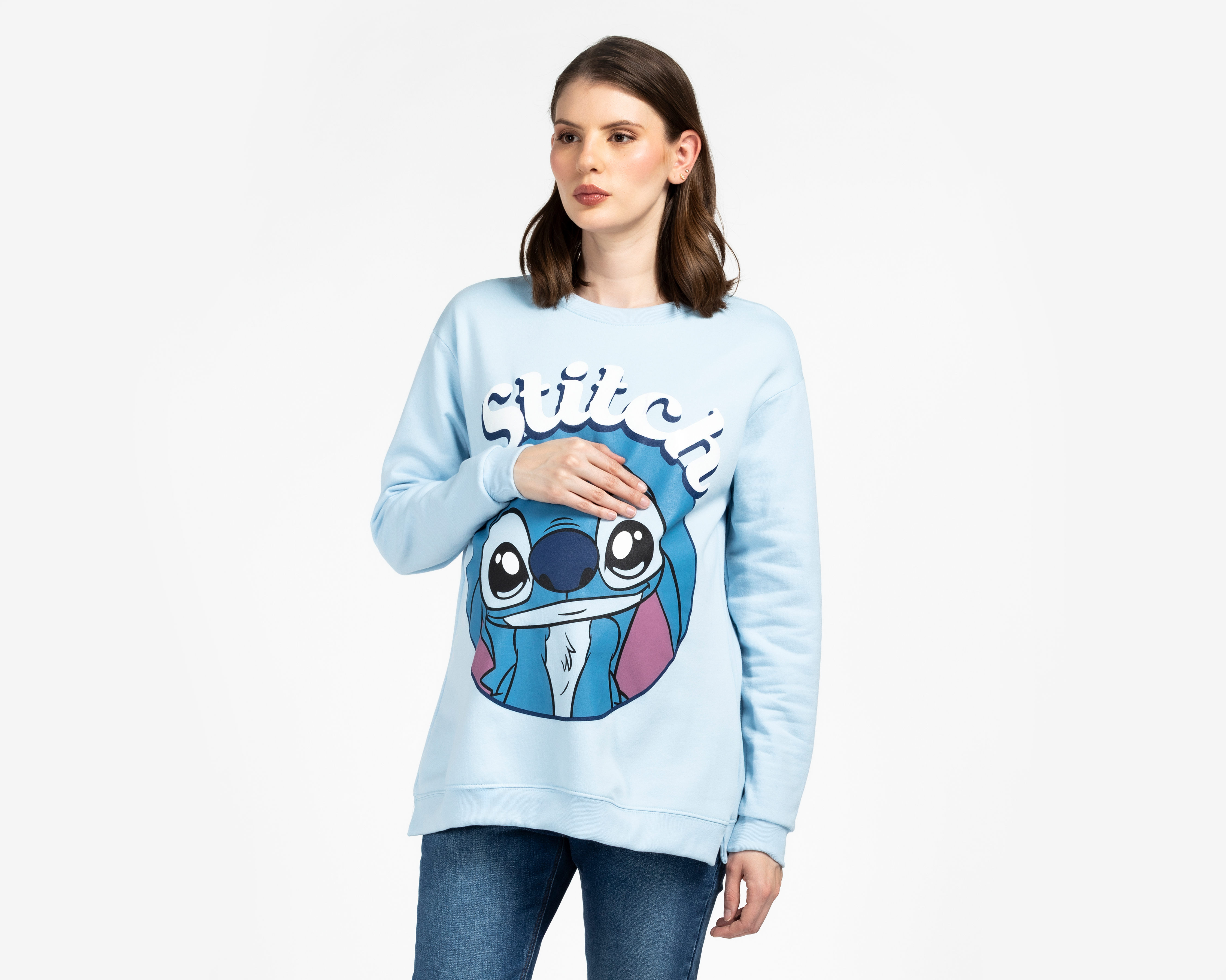 Sudadera de Maternidad Azul Disney