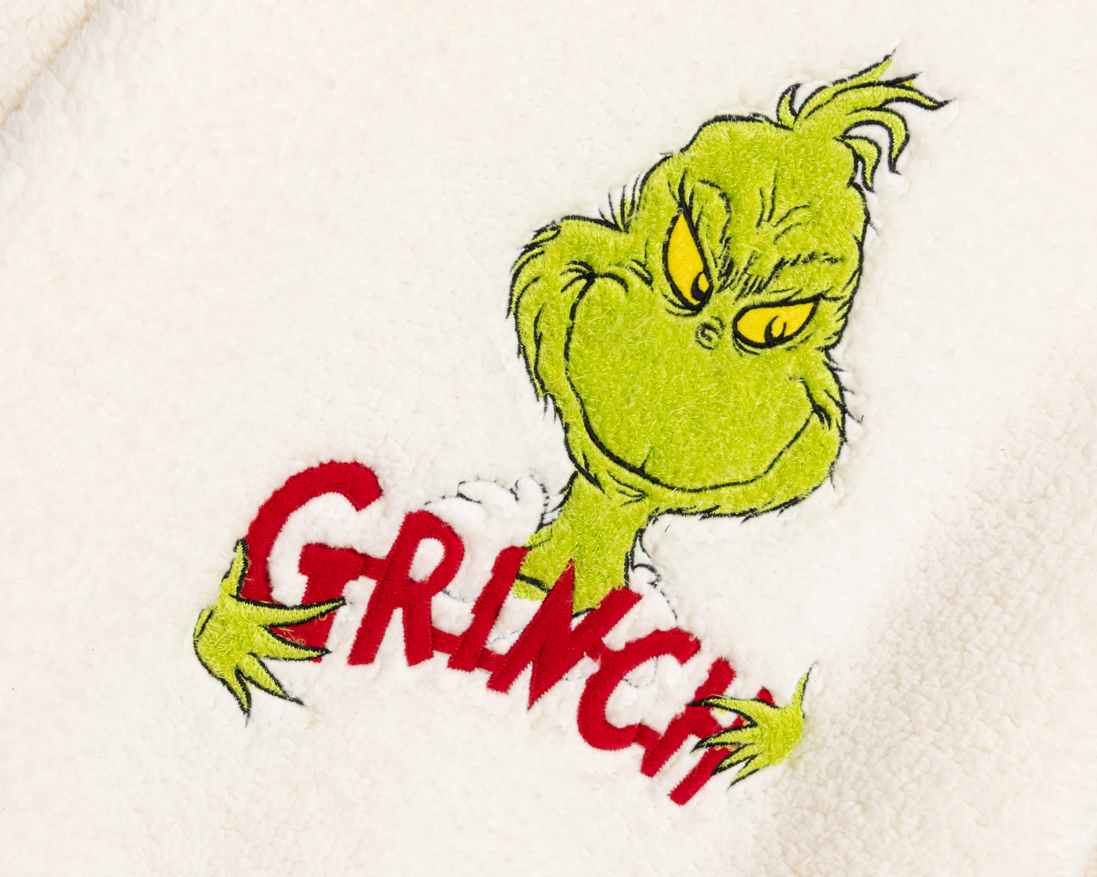 Foto 4 pulgar | Foto 3 | Sudadera Blanca Dr. Seuss The Grinch para Mujer
