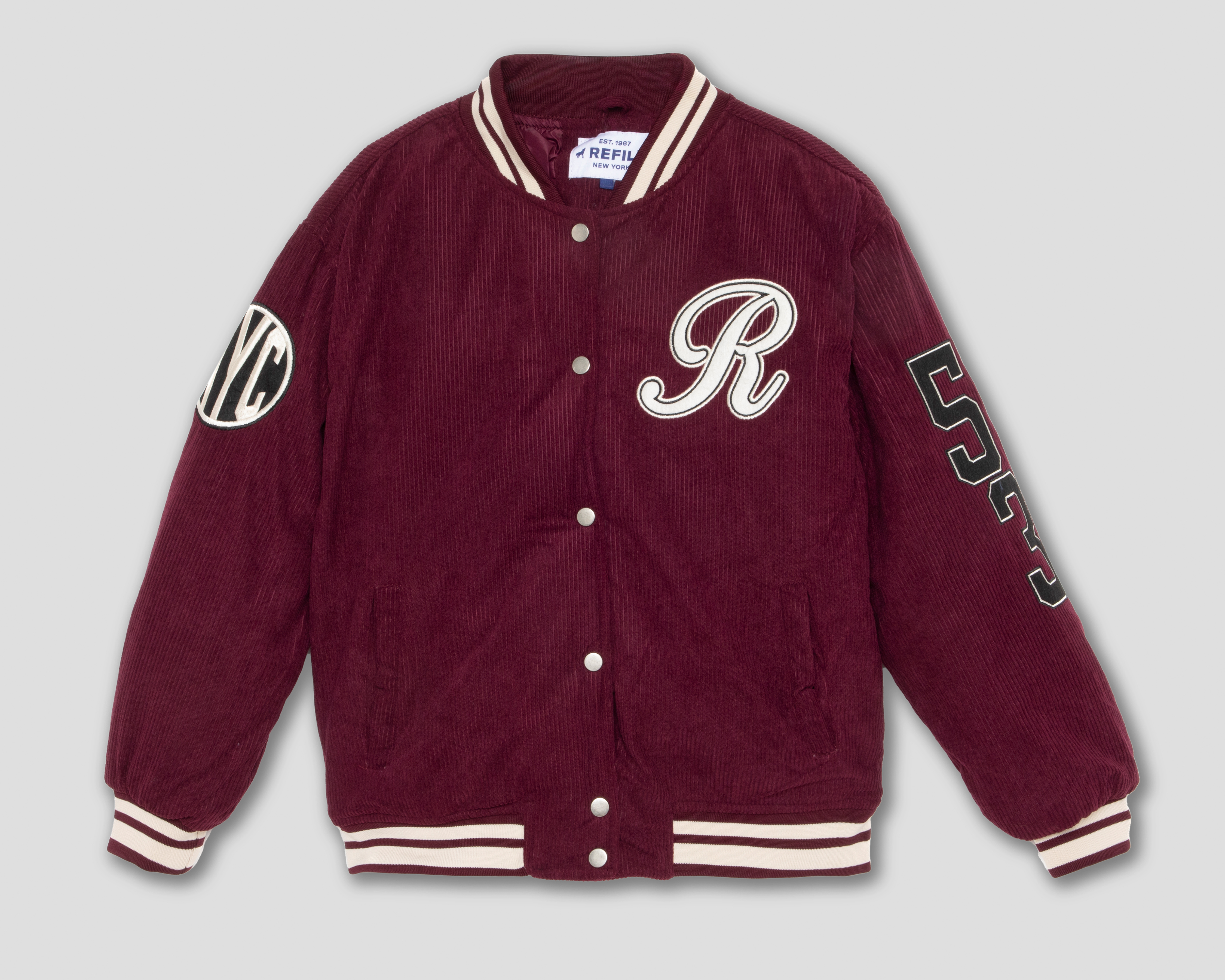 Foto 1 | Foto 1 | Chamarra Vino Refill para Mujer