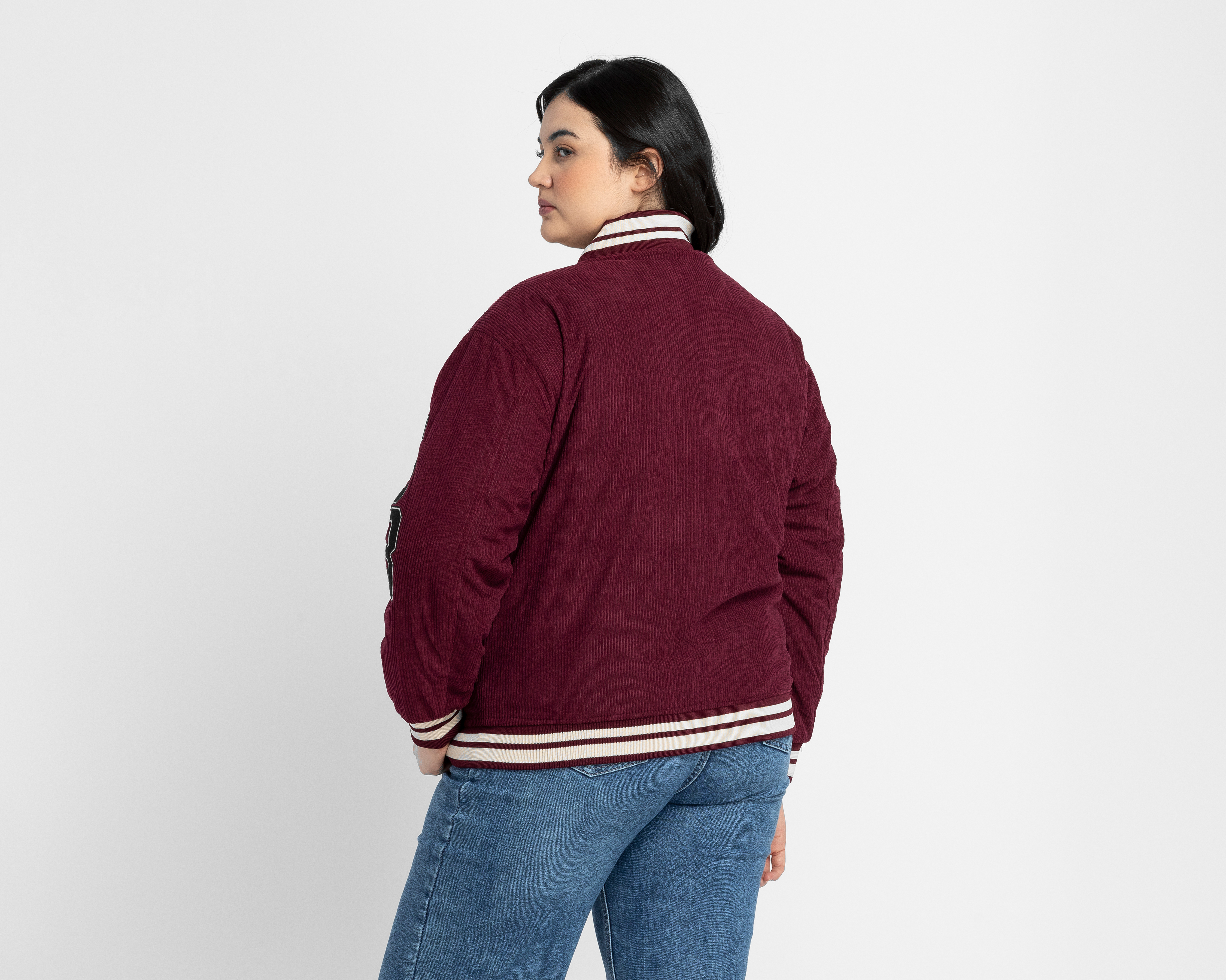 Foto 5 | Foto 5 | Chamarra Vino Refill para Mujer
