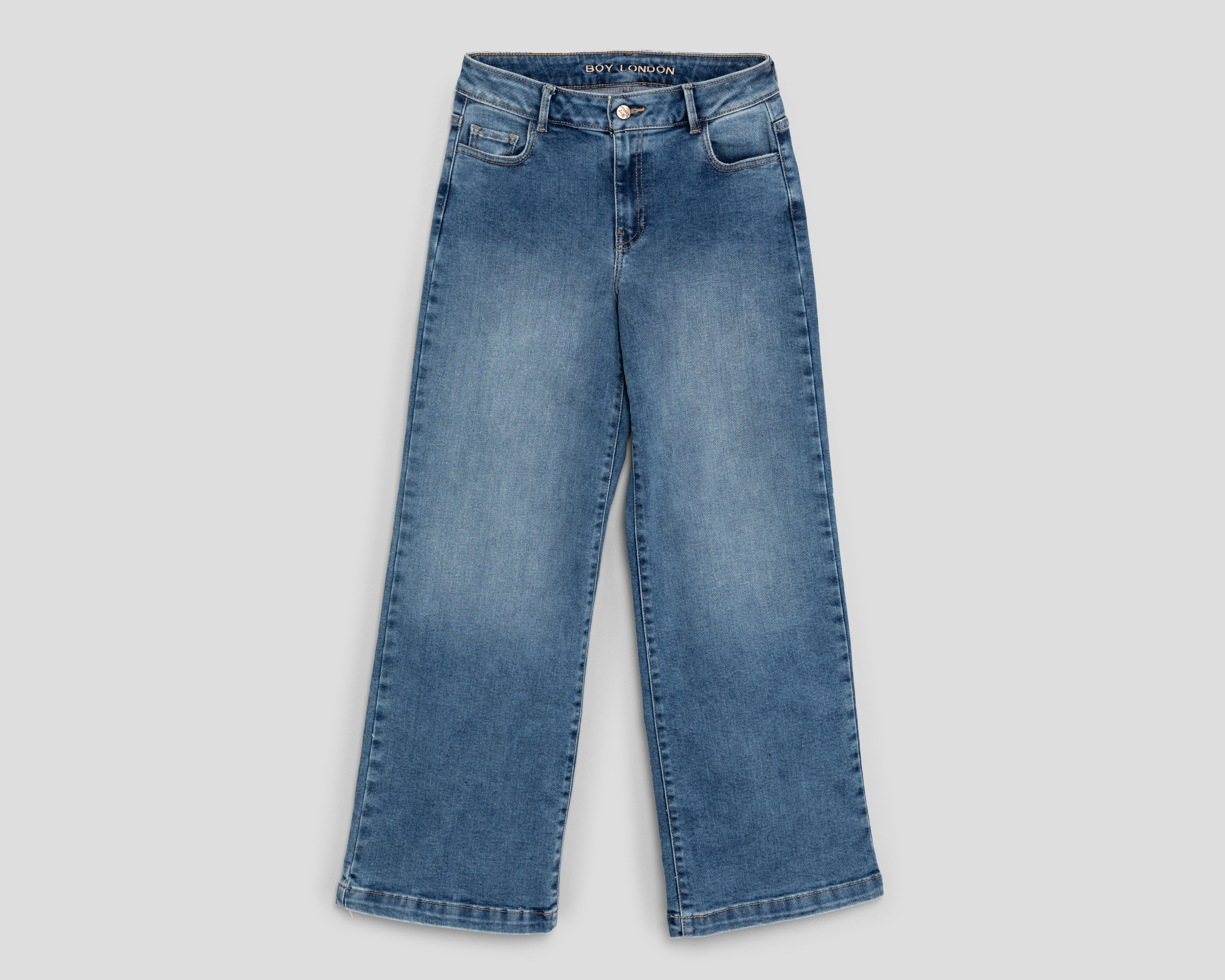 Jeans Wide Leg Boy London para Mujer