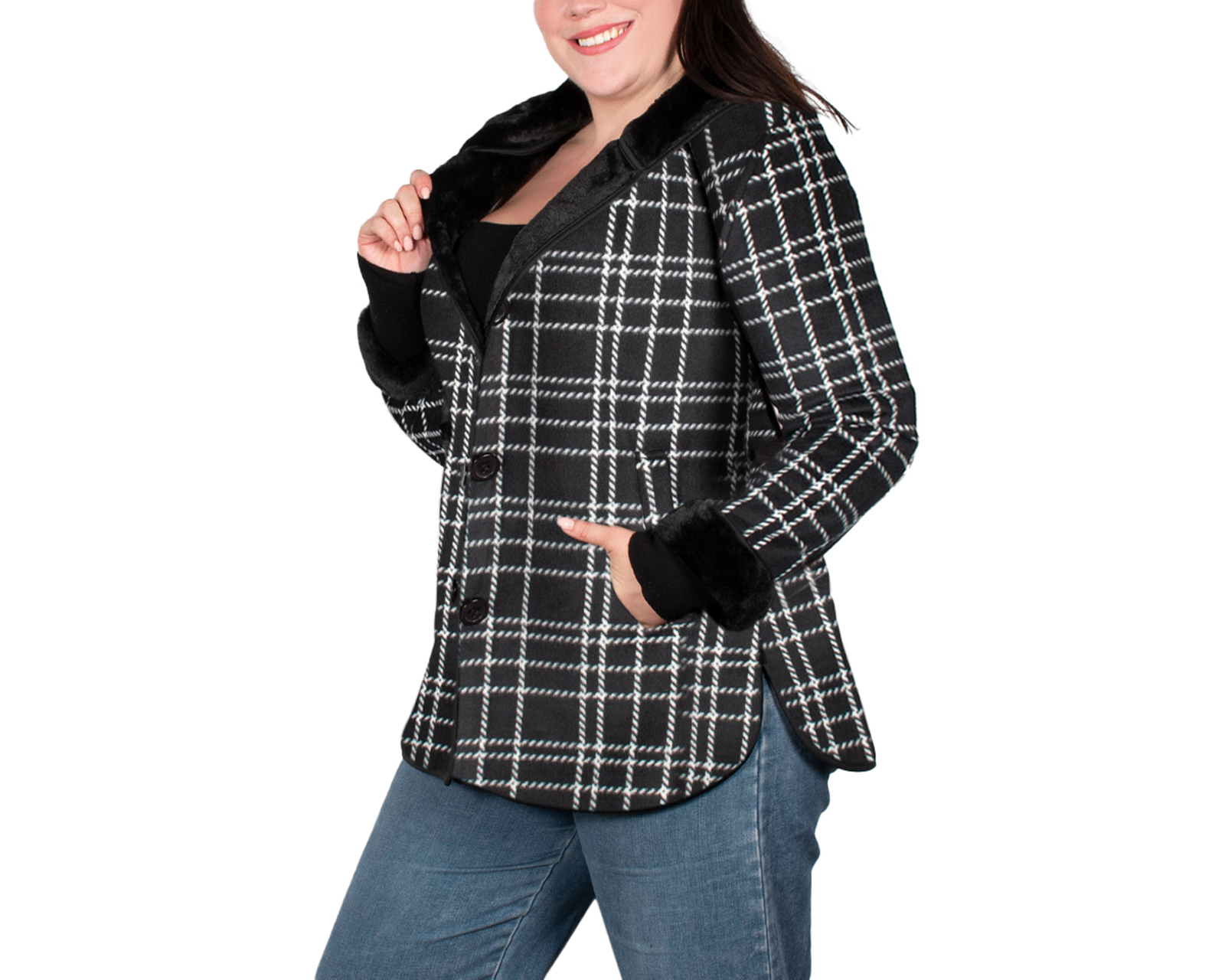 Foto 3 | Foto 3 | Abrigo con Capucha Greenlander para Mujer