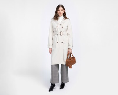 Foto 2 | Foto 2 | Gabardina Beige Sharara para Mujer