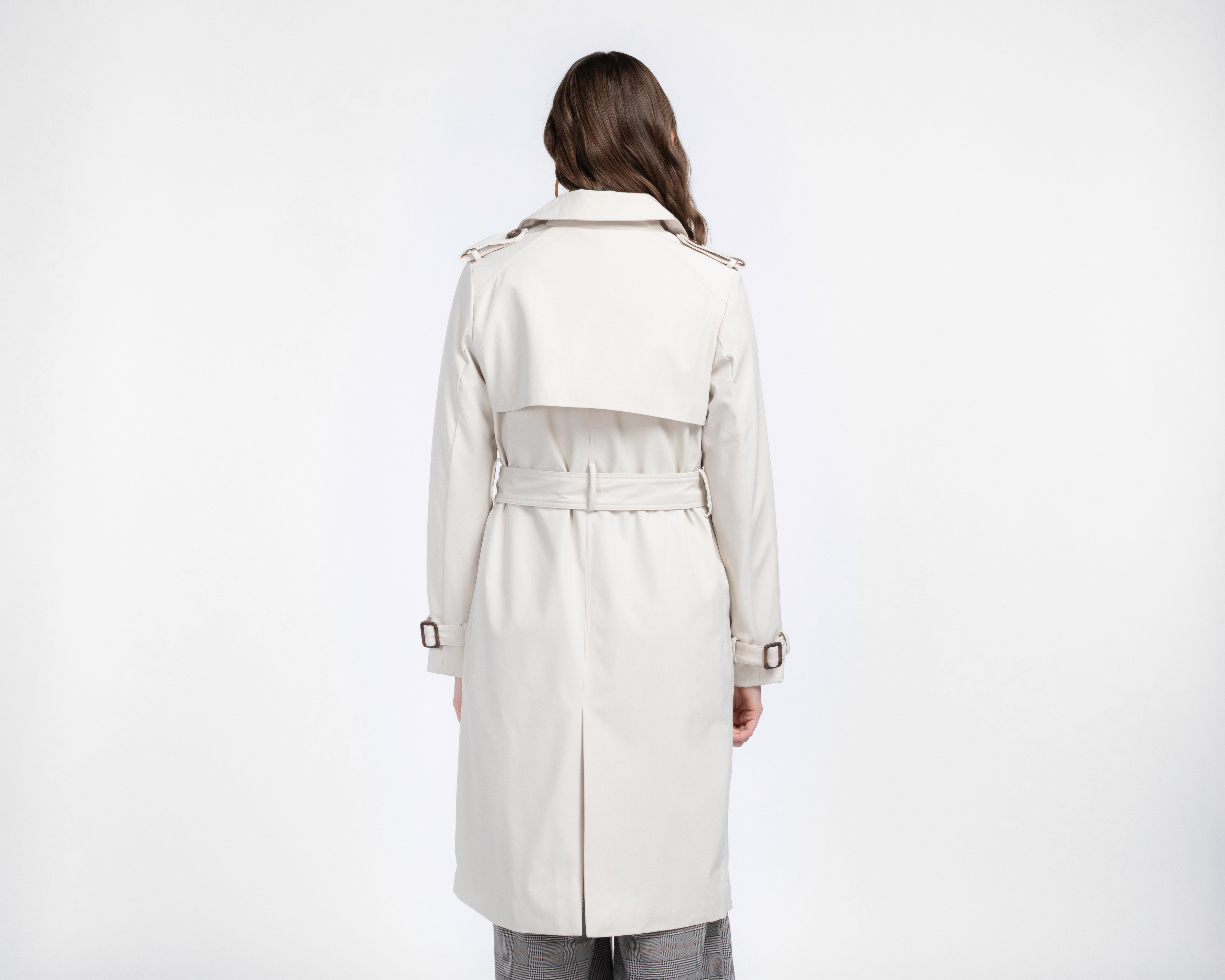 Foto 3 | Foto 3 | Gabardina Beige Sharara para Mujer