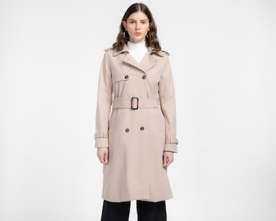 Foto 1 | Foto 1 | Gabardina Beige Sahara para Mujer