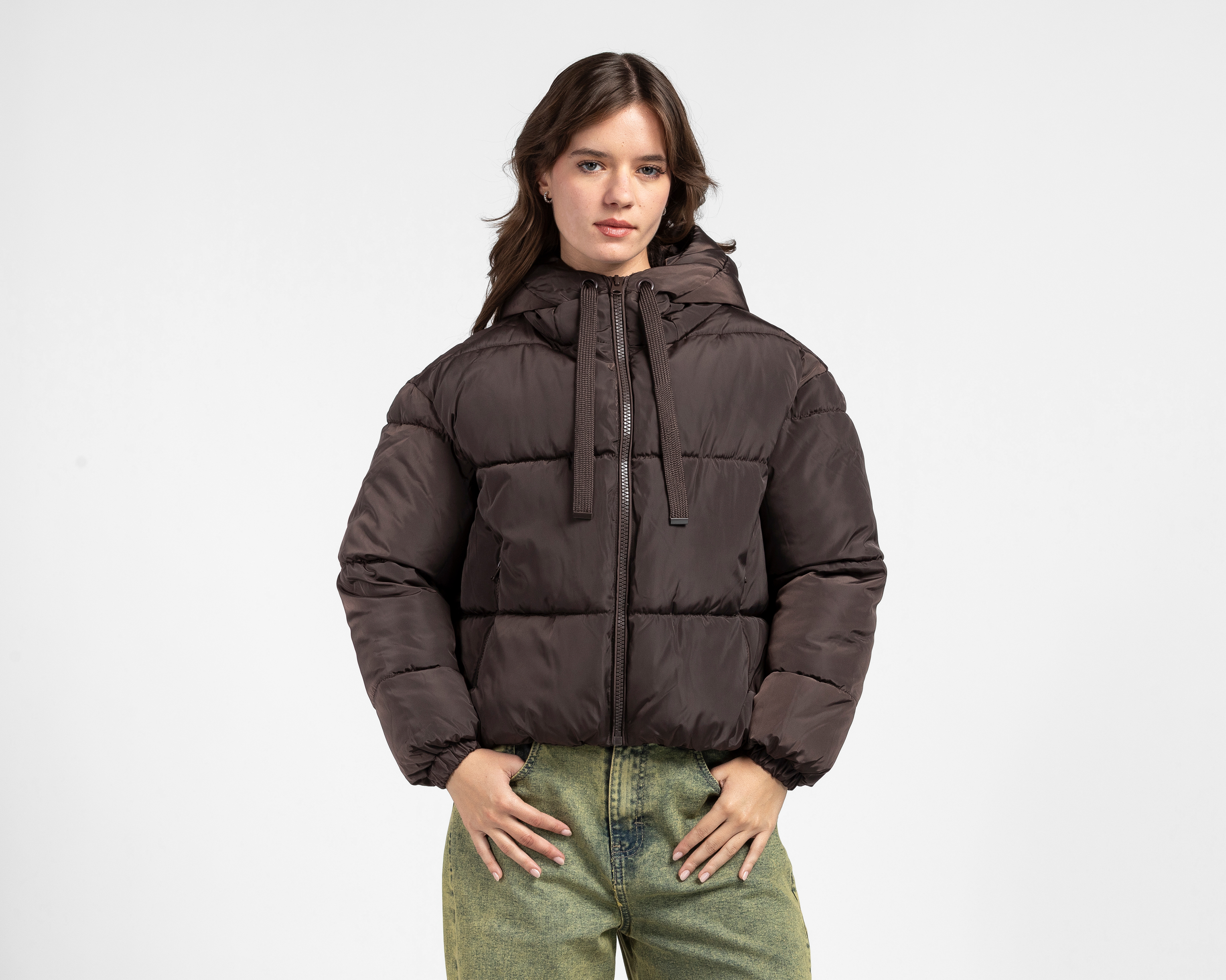 Chamarra con Capucha Refill para Mujer