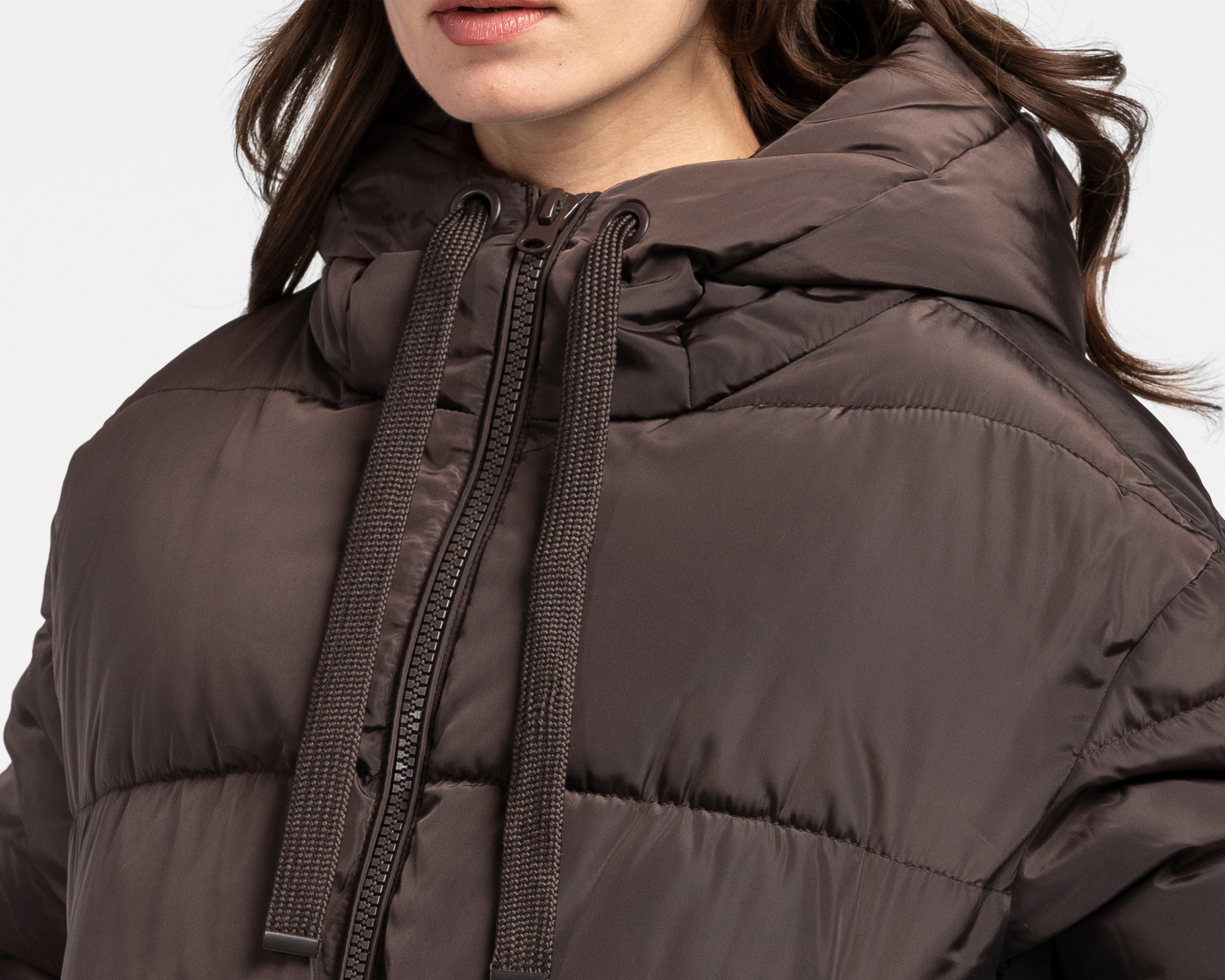 Foto 5 pulgar | Foto 4 | Chamarra con Capucha Refill para Mujer