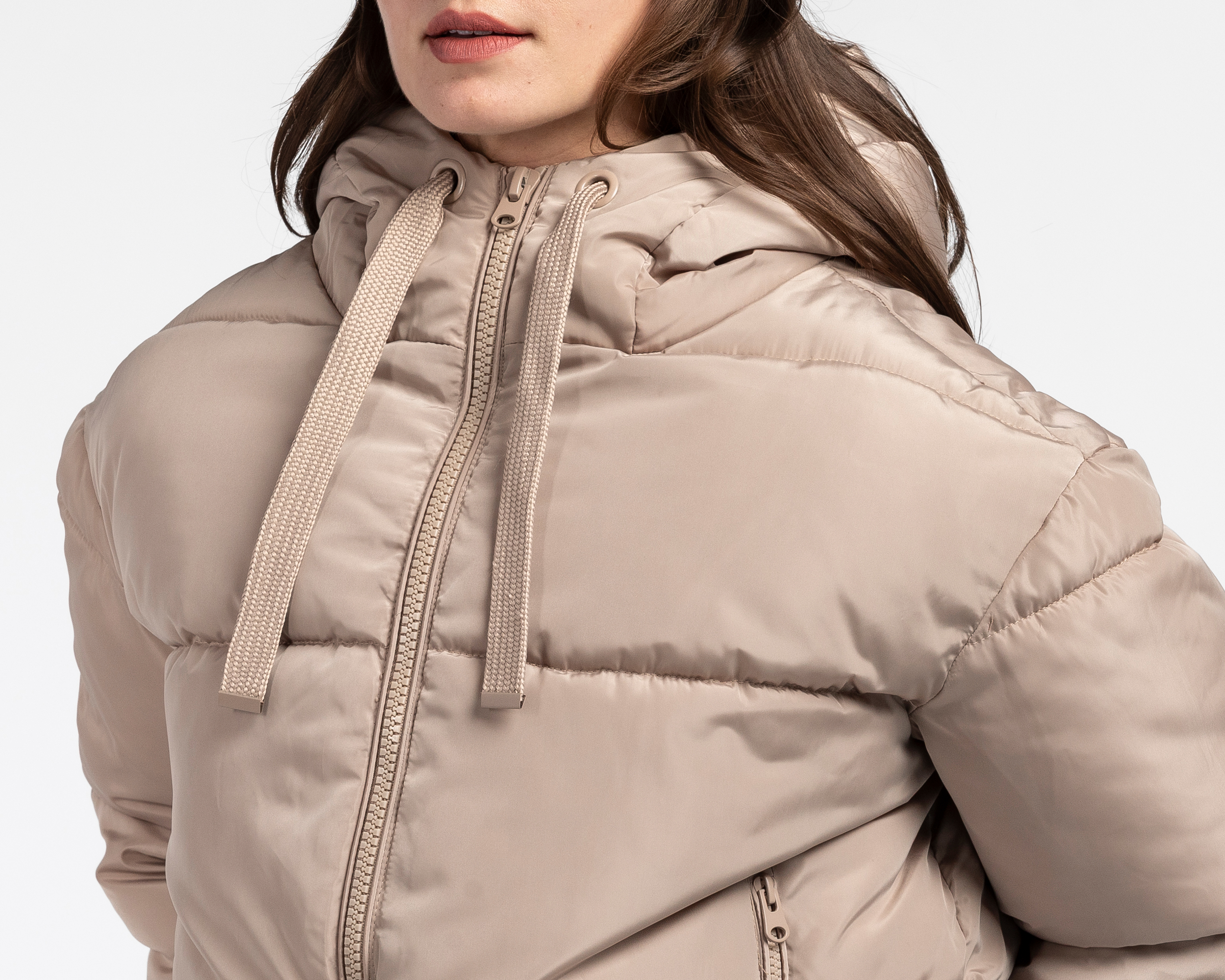 Foto 5 pulgar | Foto 4 | Chamarra con Capucha Refill para Mujer