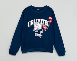 Sudadera Azul Ecko Red para Mujer