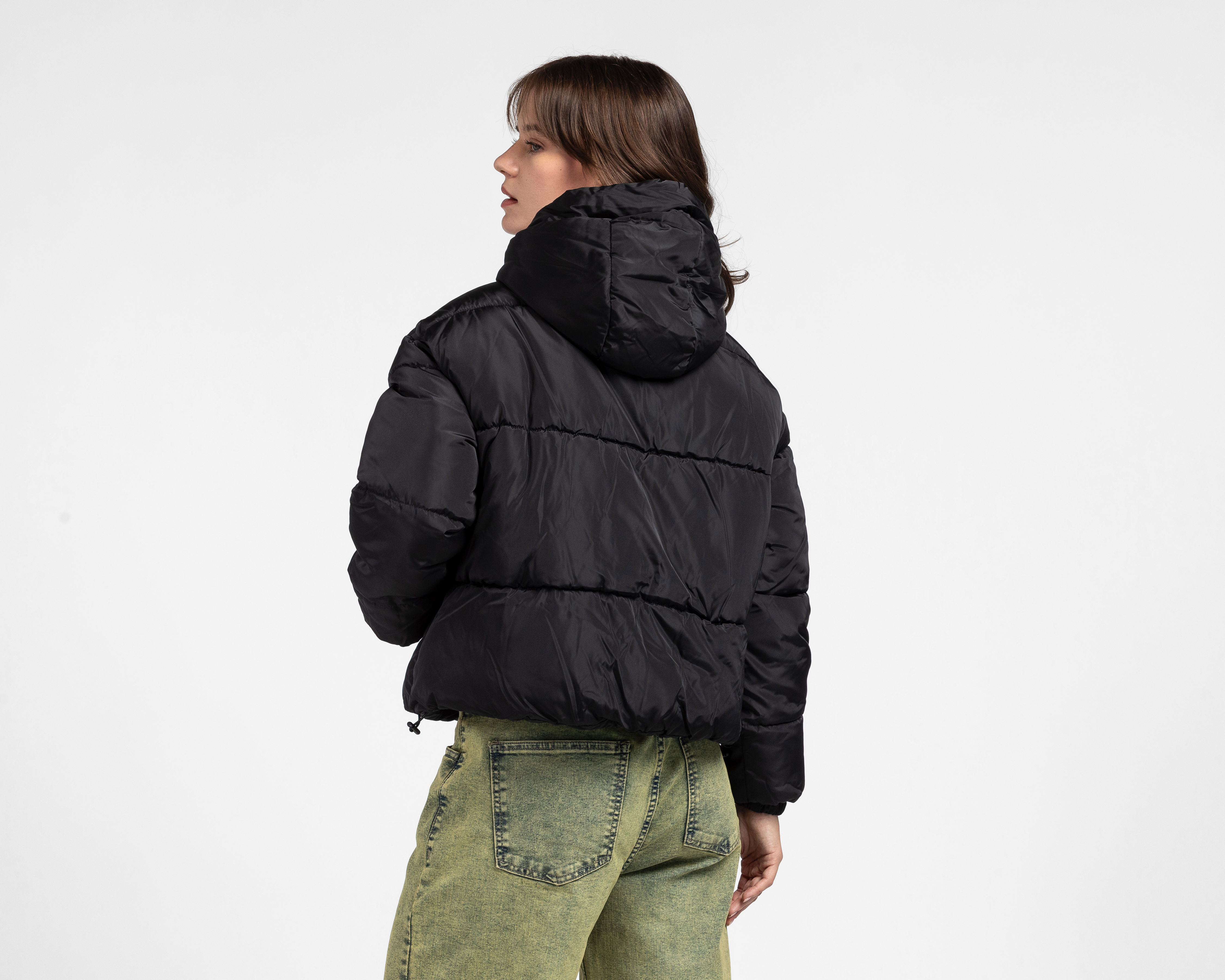 Foto 4 pulgar | Foto 3 | Chamarra con Capucha Refill para Mujer