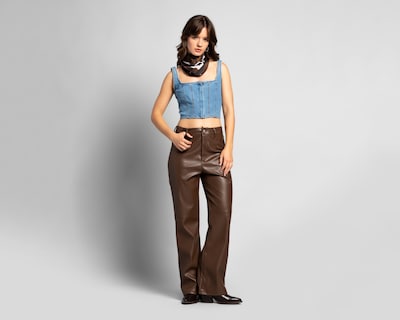 Foto 1 | Foto 1 | Pantalón Casual Sahara Café para Mujer