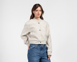 Chamarra Beige Refill para Mujer