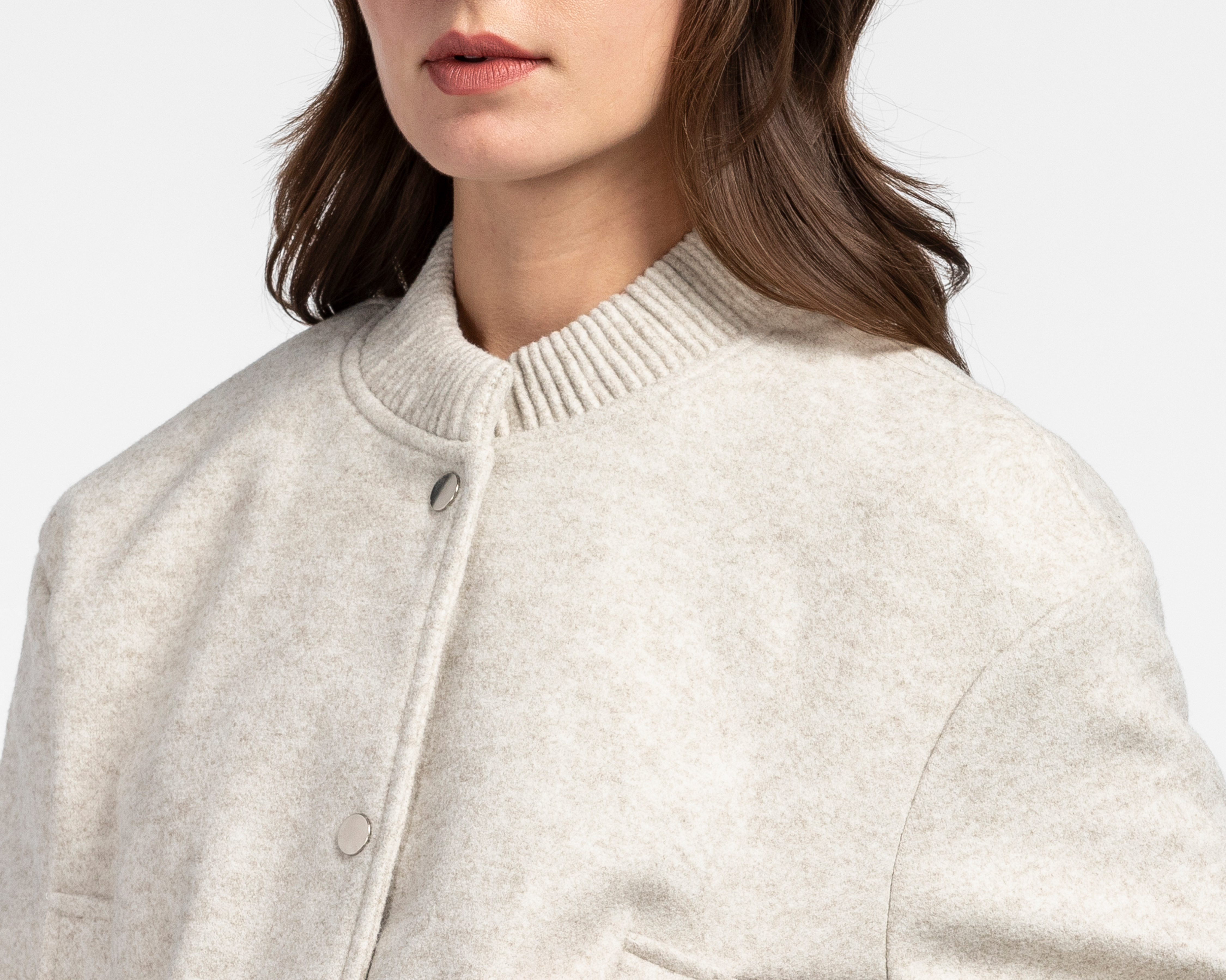 Foto 5 pulgar | Foto 4 | Chamarra Beige Refill para Mujer