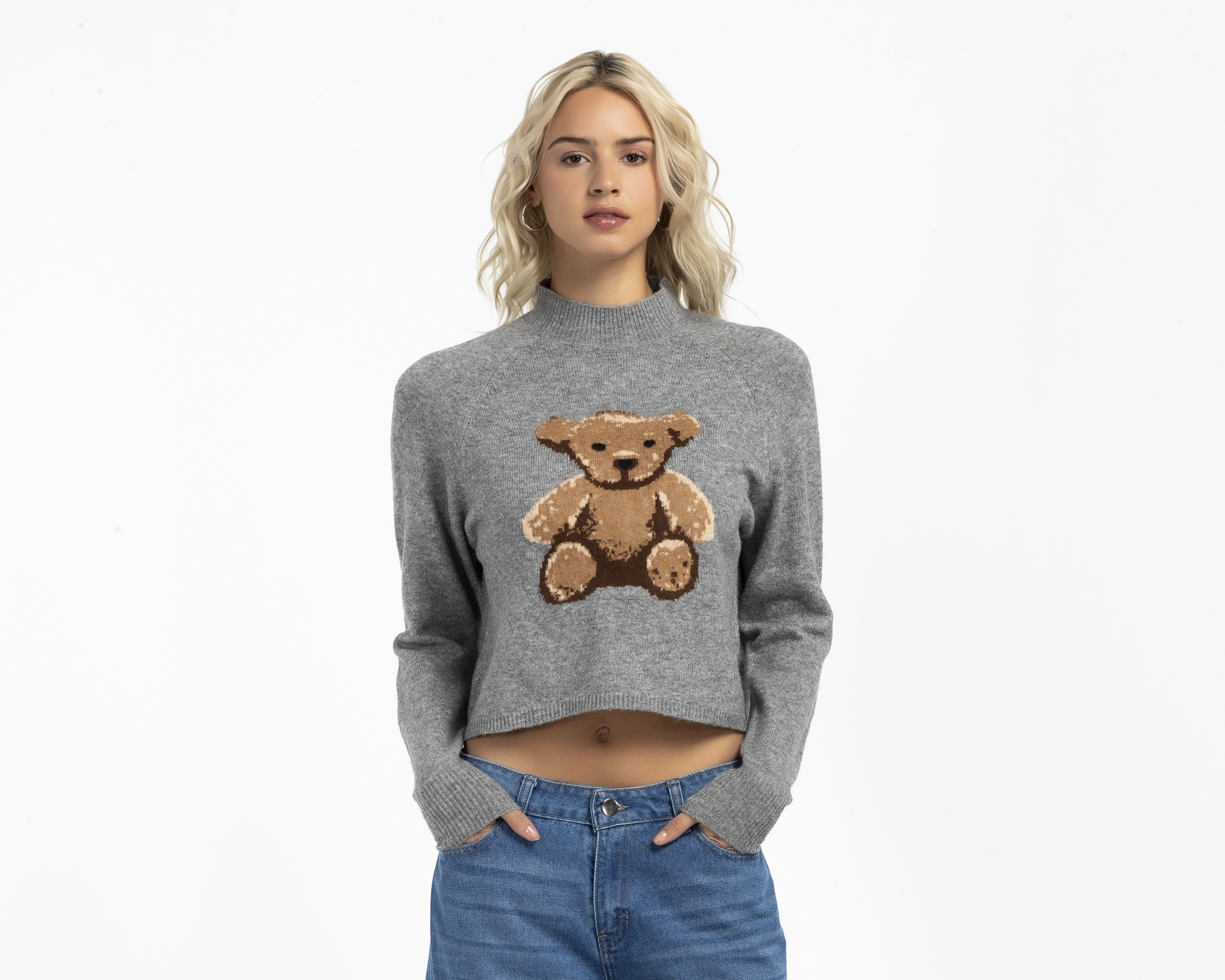 Suéter Gris 18 Forever para Mujer