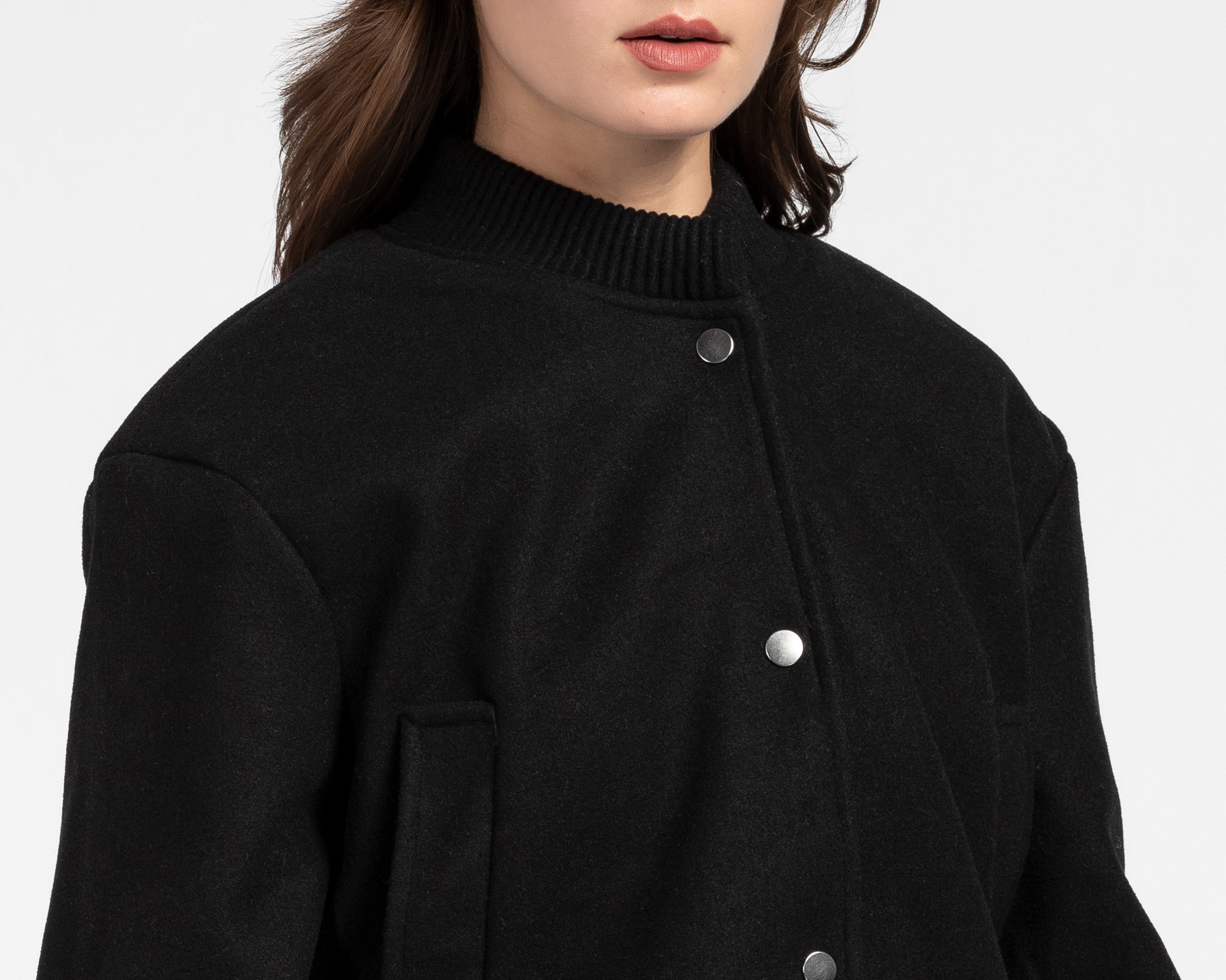 Foto 4 | Foto 4 | Chamarra Negra Refill para Mujer