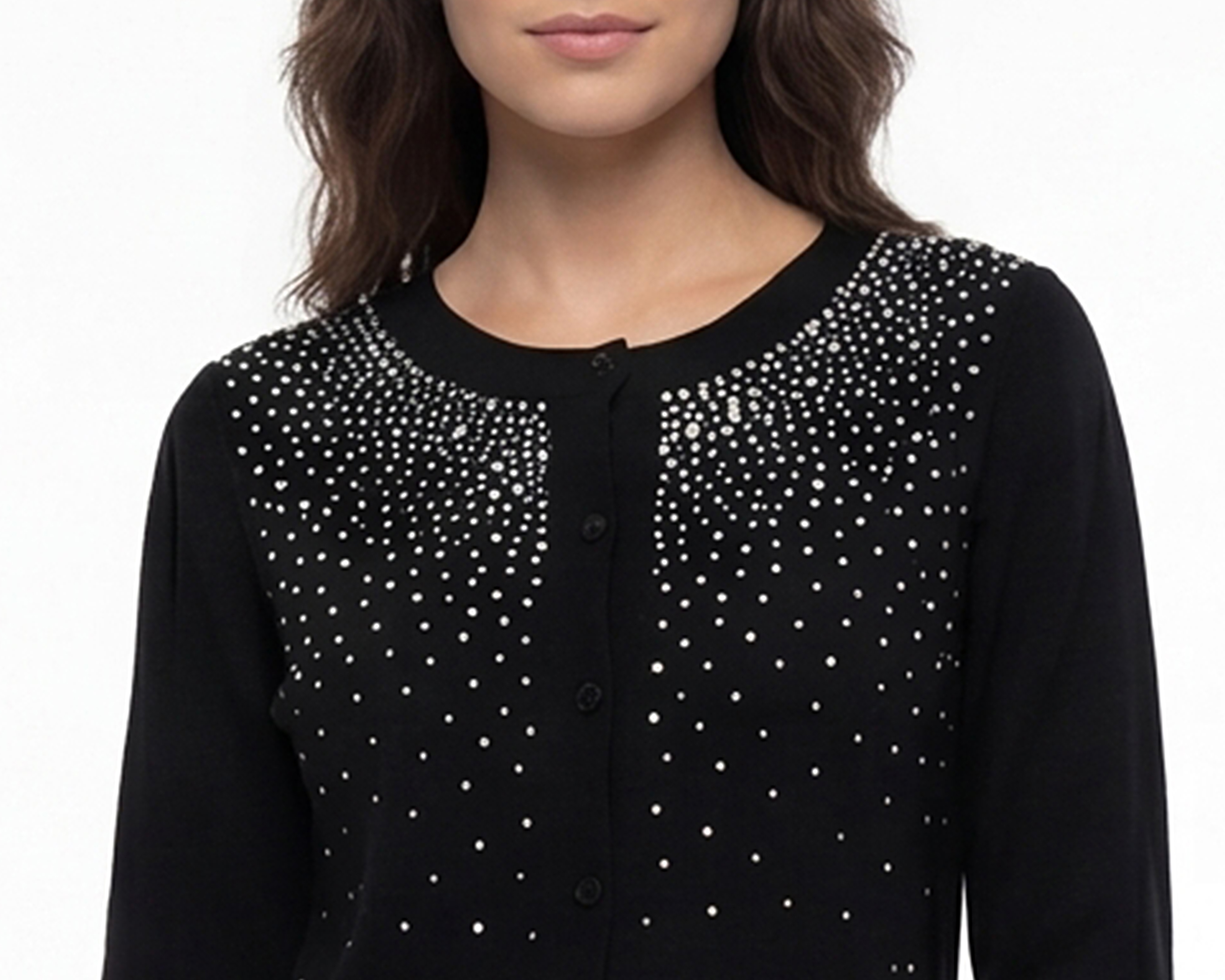 Foto 5 pulgar | Foto 4 | Suéter Negro Sahara para Mujer