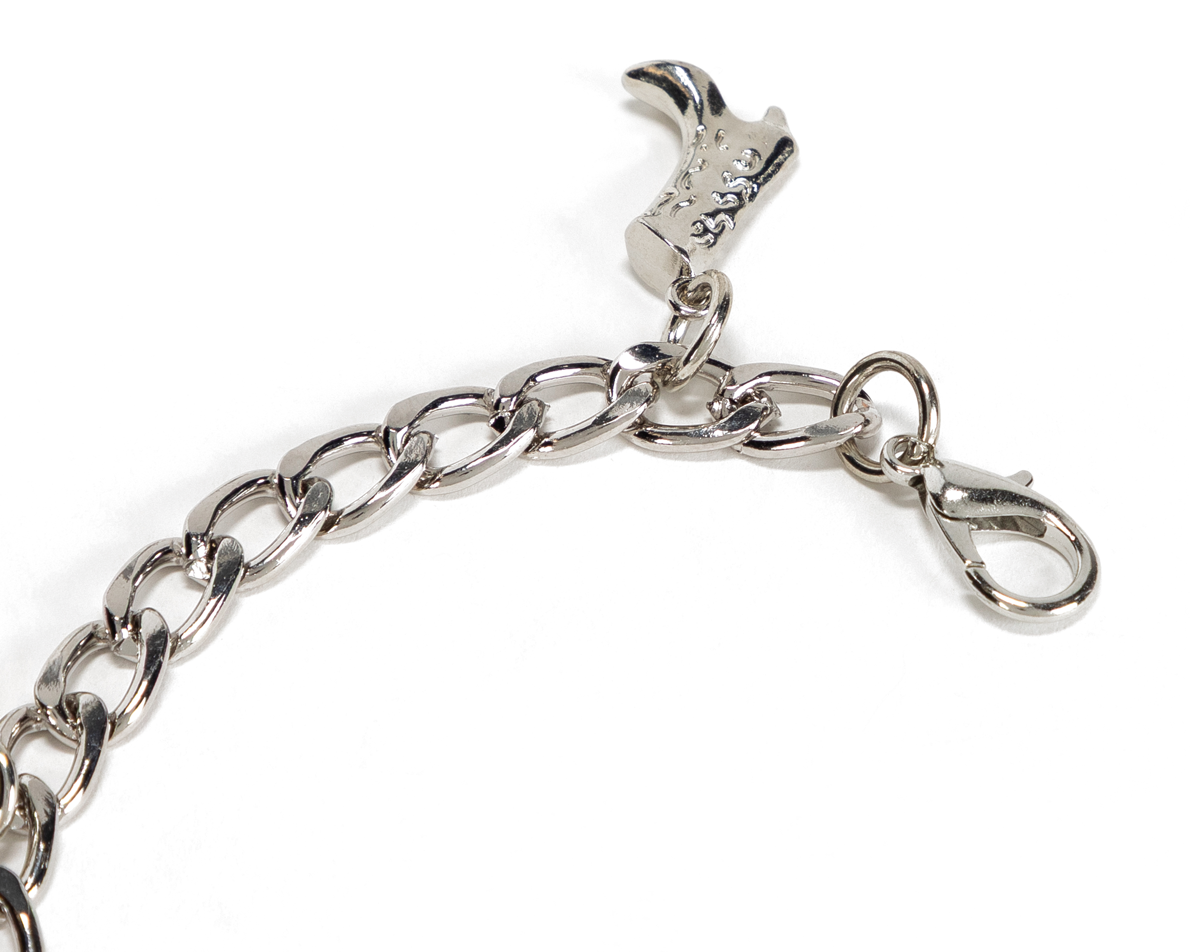 Foto 4 | Foto 4 | Cinturón de Metal para Mujer Strona Plateado