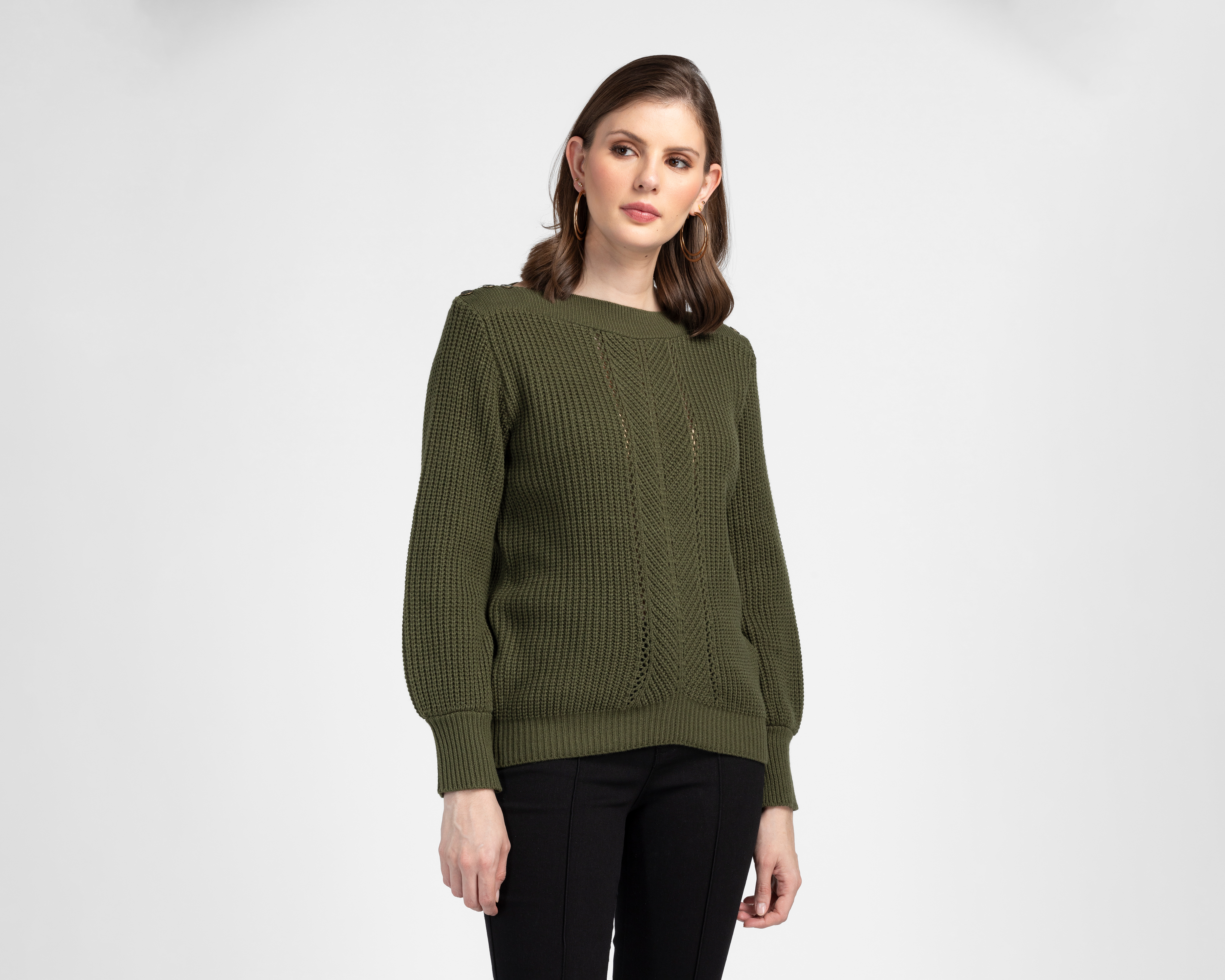 Suéter con Botones Sahara para Mujer