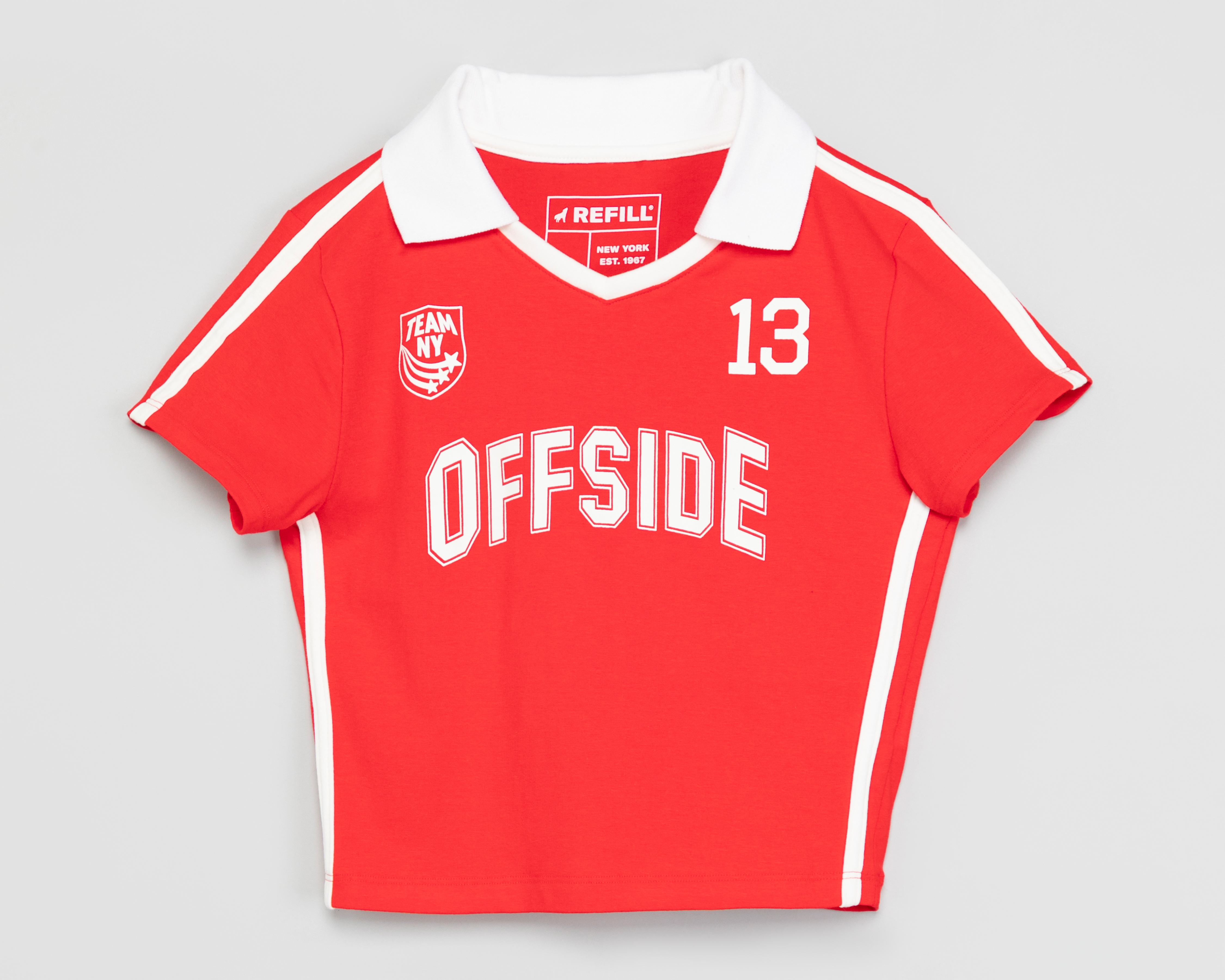 Playera Polo Refill Roja Juvenil