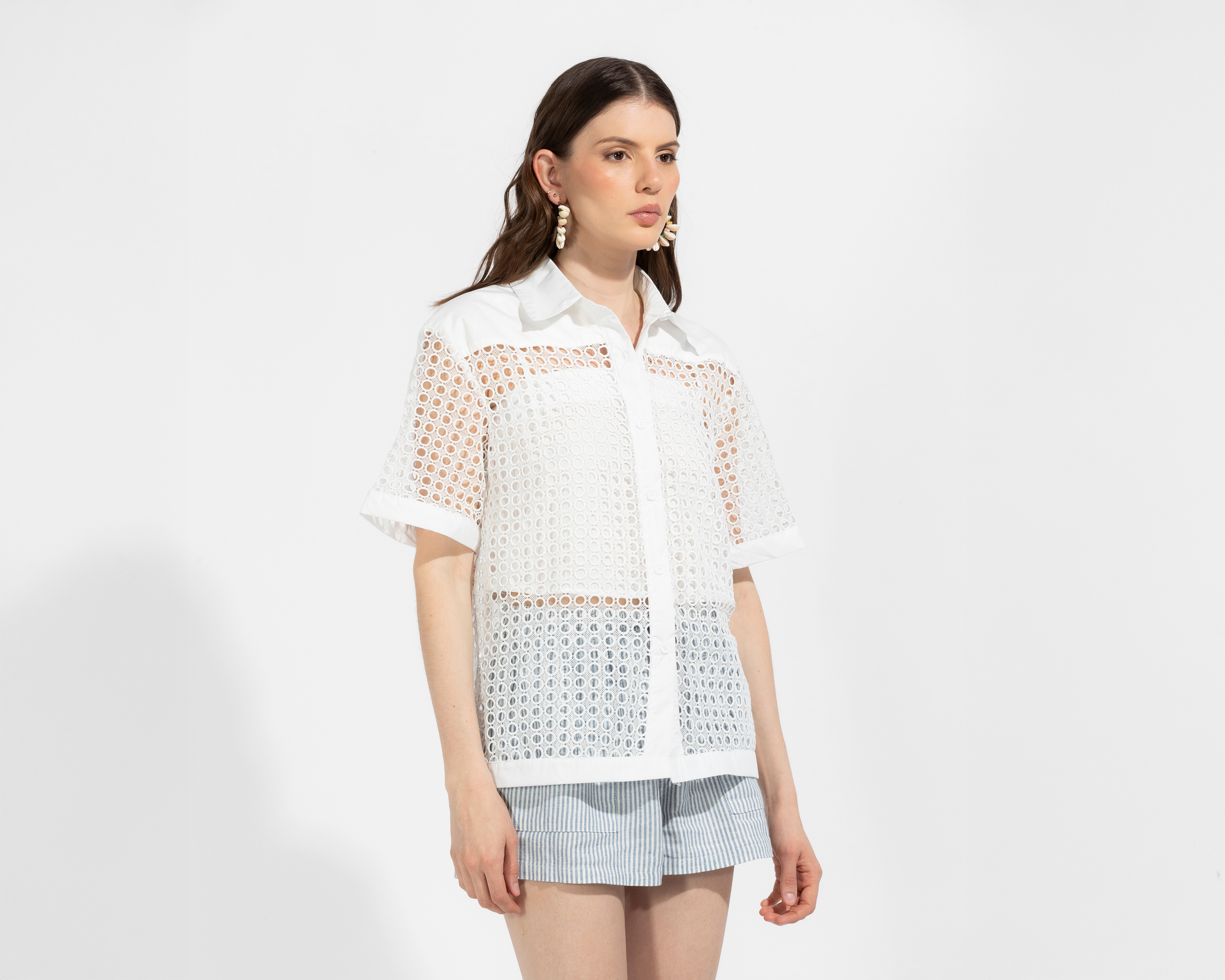 Foto 1 | Foto 1 | Blusa Blanca Sahara para Mujer