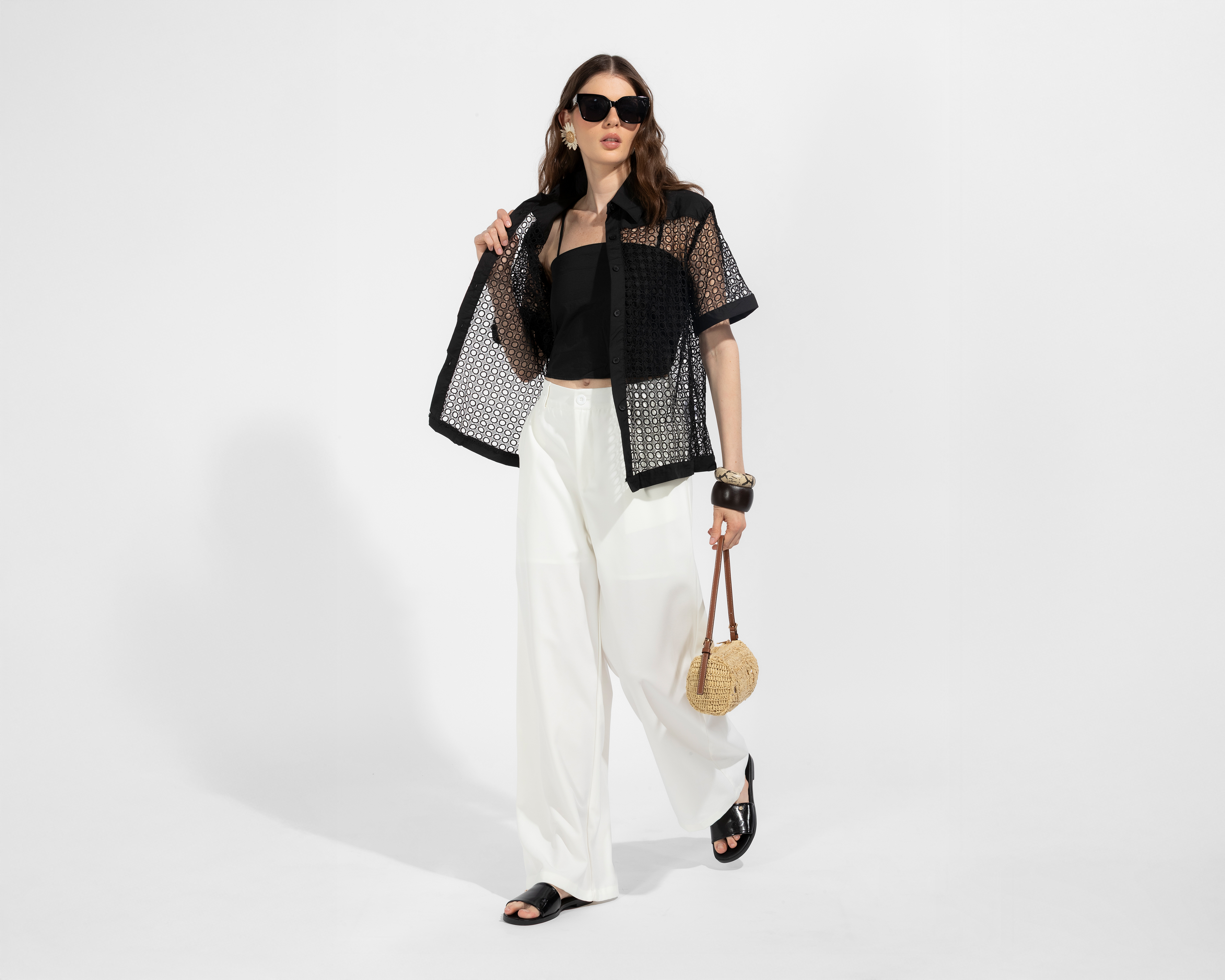 Foto 2 | Foto 2 | Blusa Negra Sahara para Mujer