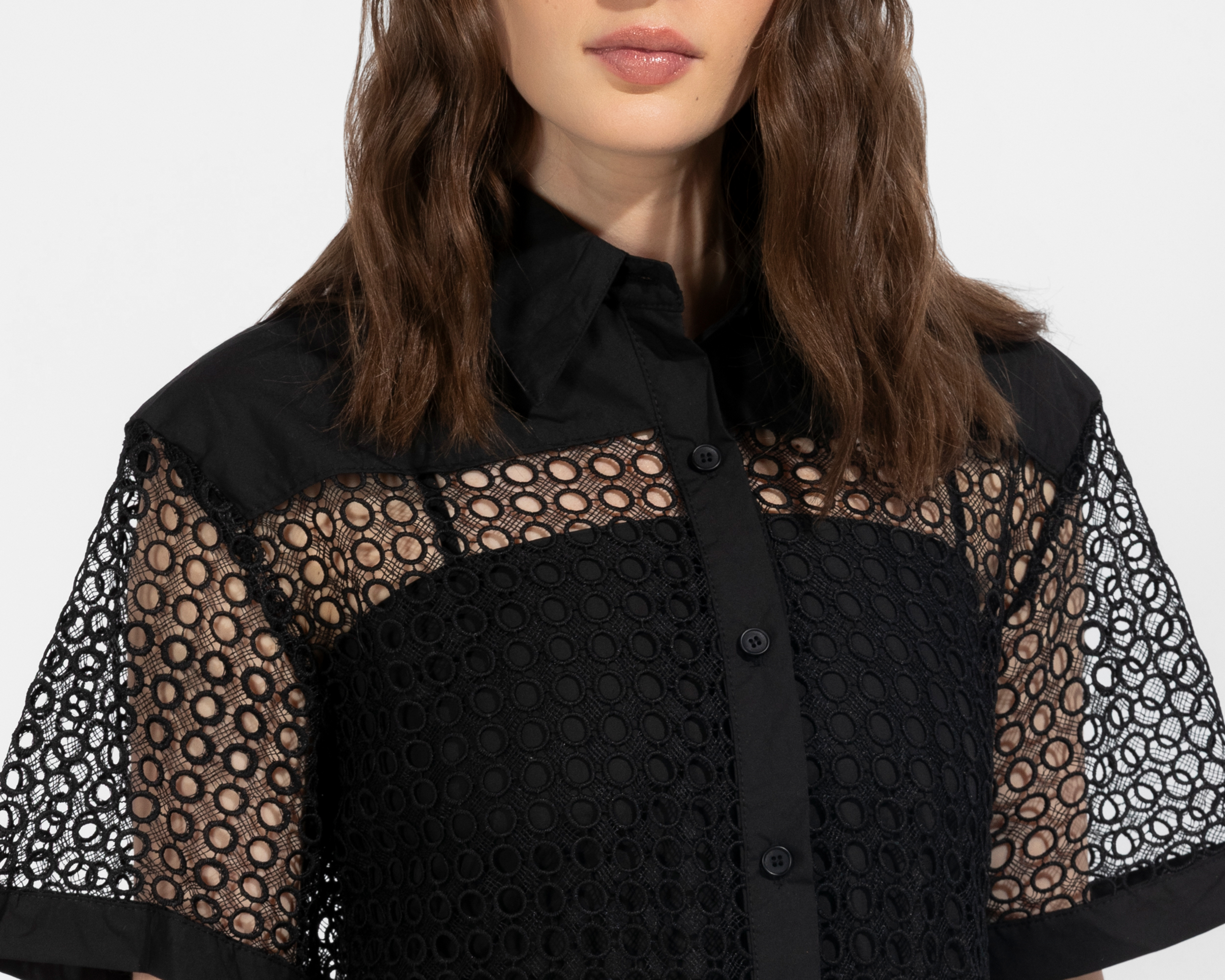 Foto 5 pulgar | Foto 4 | Blusa Negra Sahara para Mujer