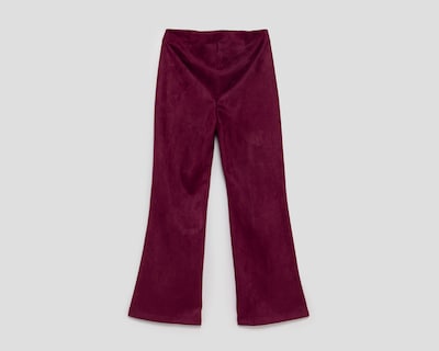 Foto 2 | Foto 2 | Pantalón Ancho Sahara Vino para Mujer