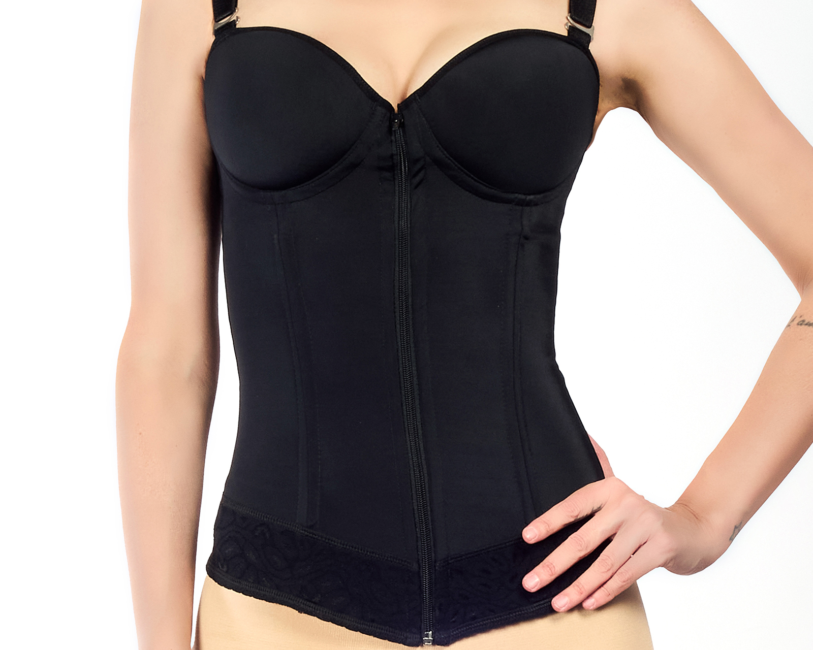 Foto 2 pulgar | Foto 1 | Faja con Control Bravezza Negra para Mujer
