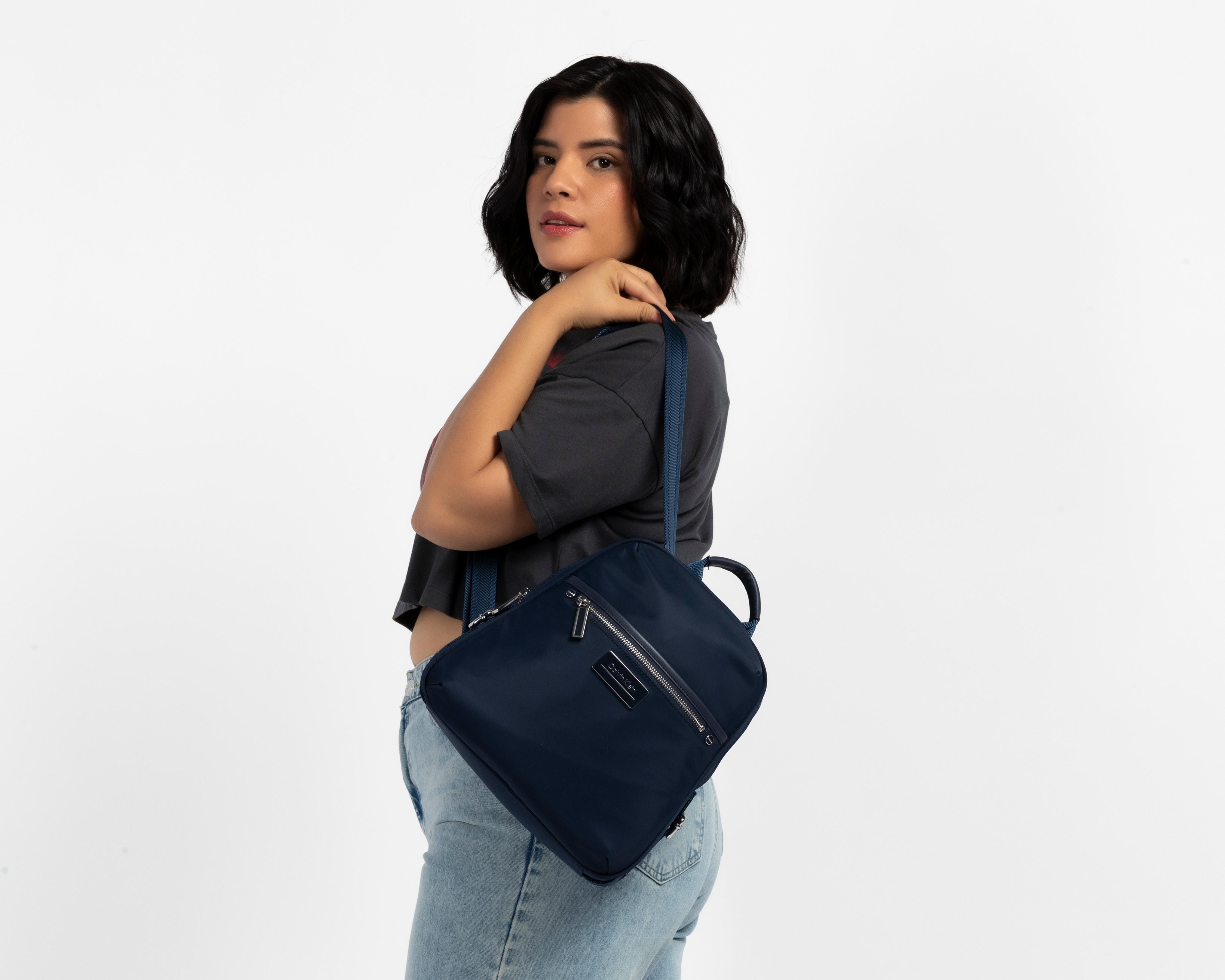 Foto 9 pulgar | Foto 8 | Mochila Calvin Klein Azul Marino