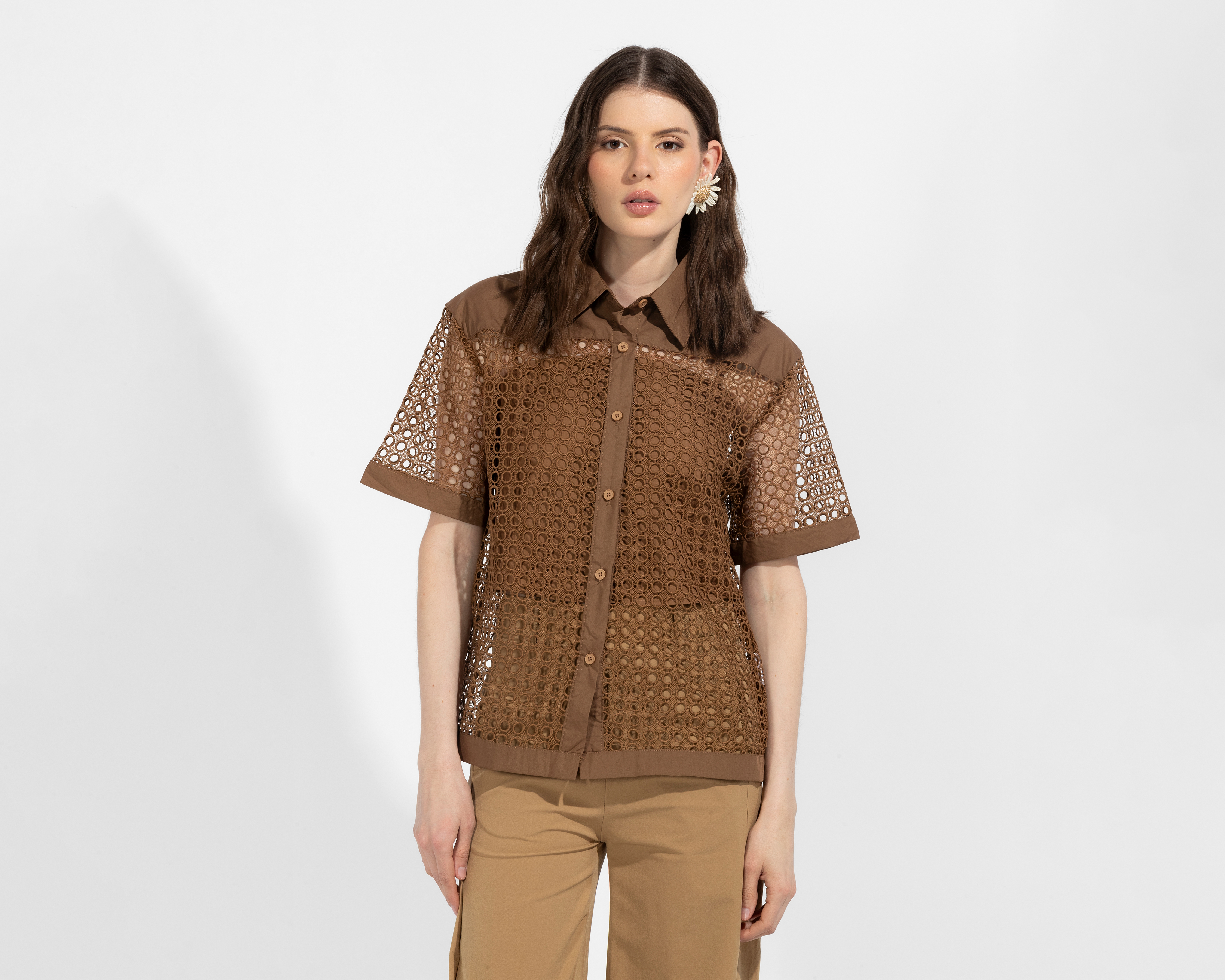 Foto 1 | Foto 1 | Blusa Café Sahara para Mujer