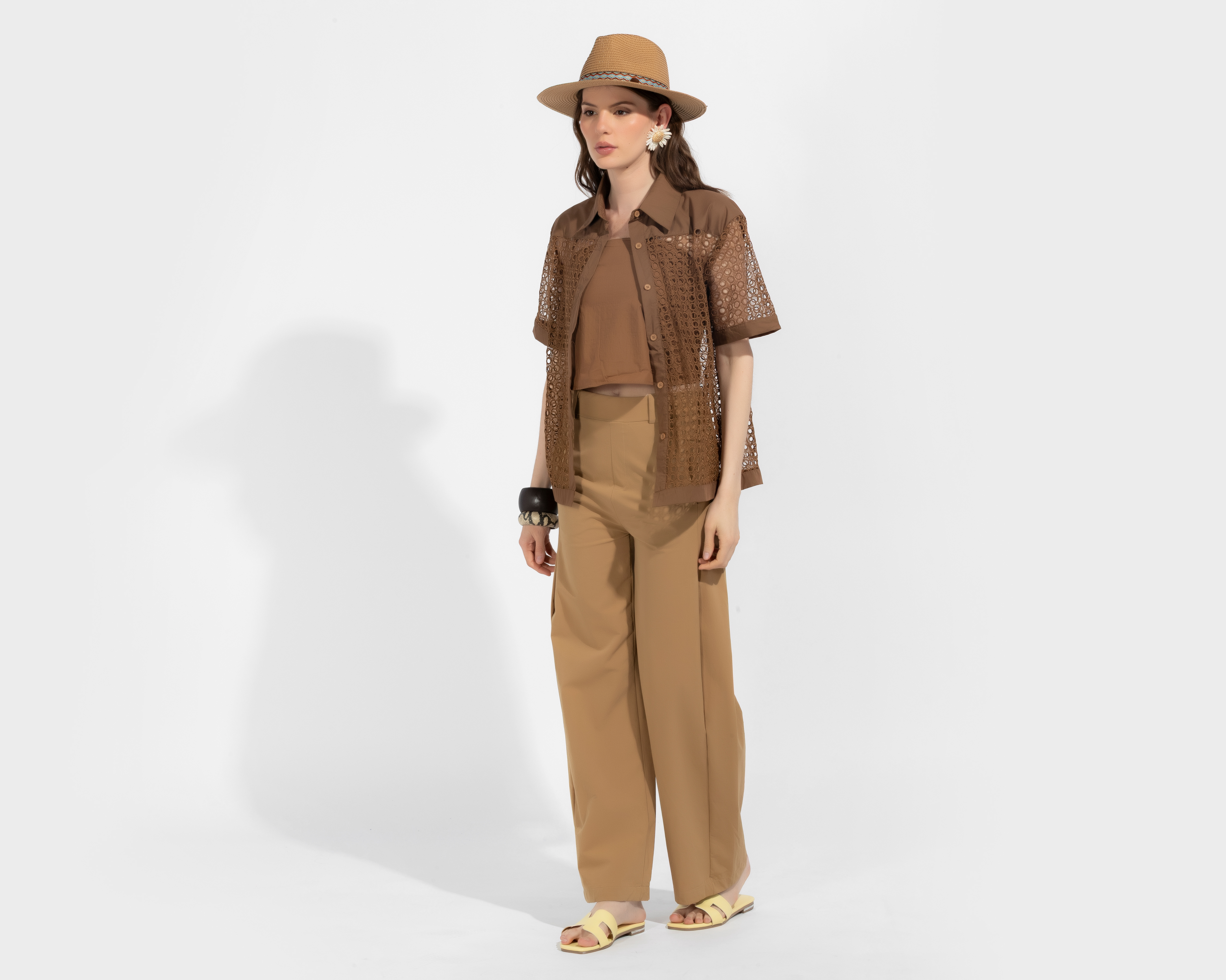 Foto 3 pulgar | Foto 2 | Blusa Café Sahara para Mujer