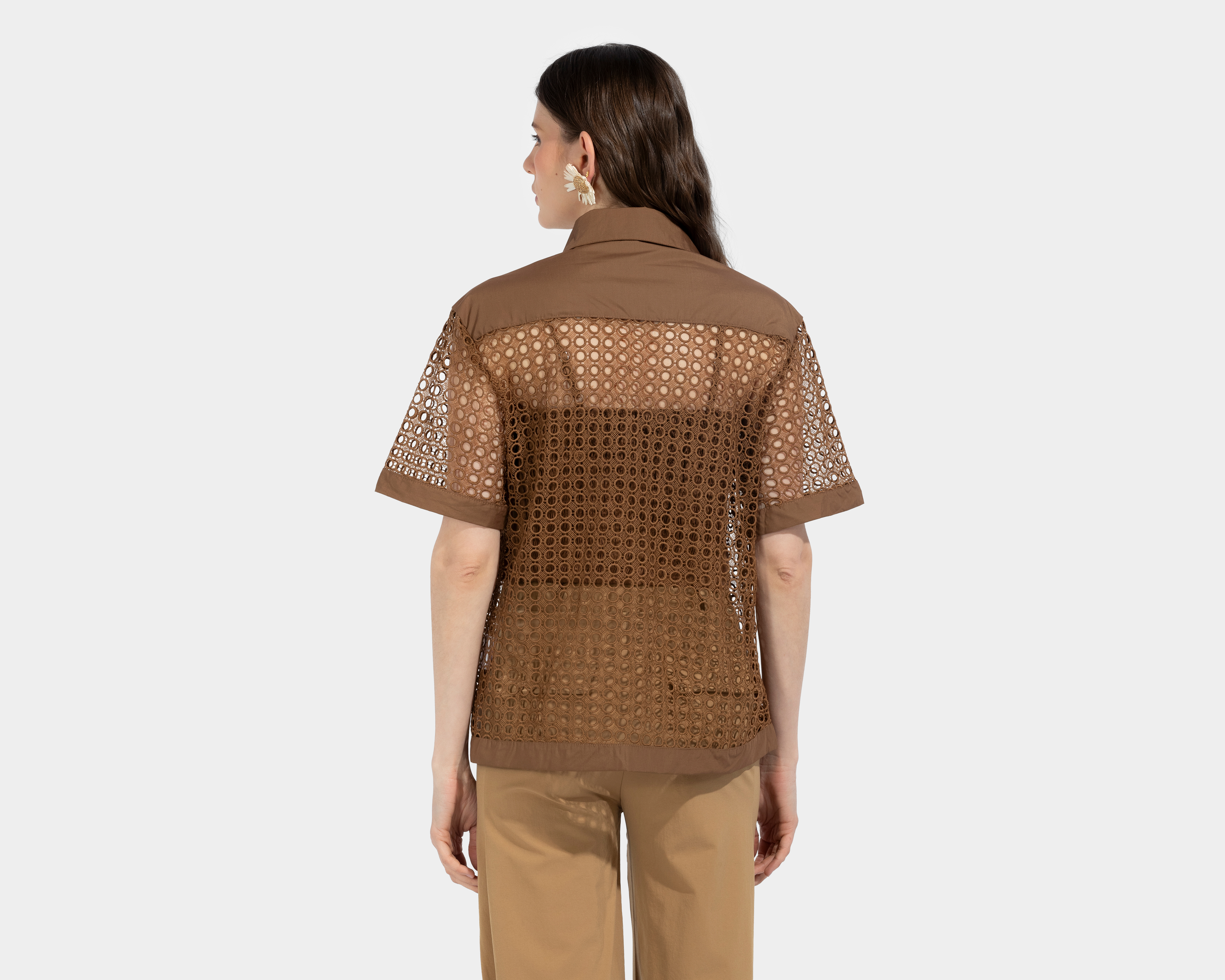 Foto 4 pulgar | Foto 3 | Blusa Café Sahara para Mujer