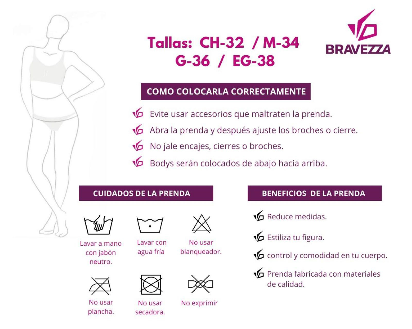 Foto 5 pulgar | Foto 4 | Bikini Liso Bravezza para Mujer