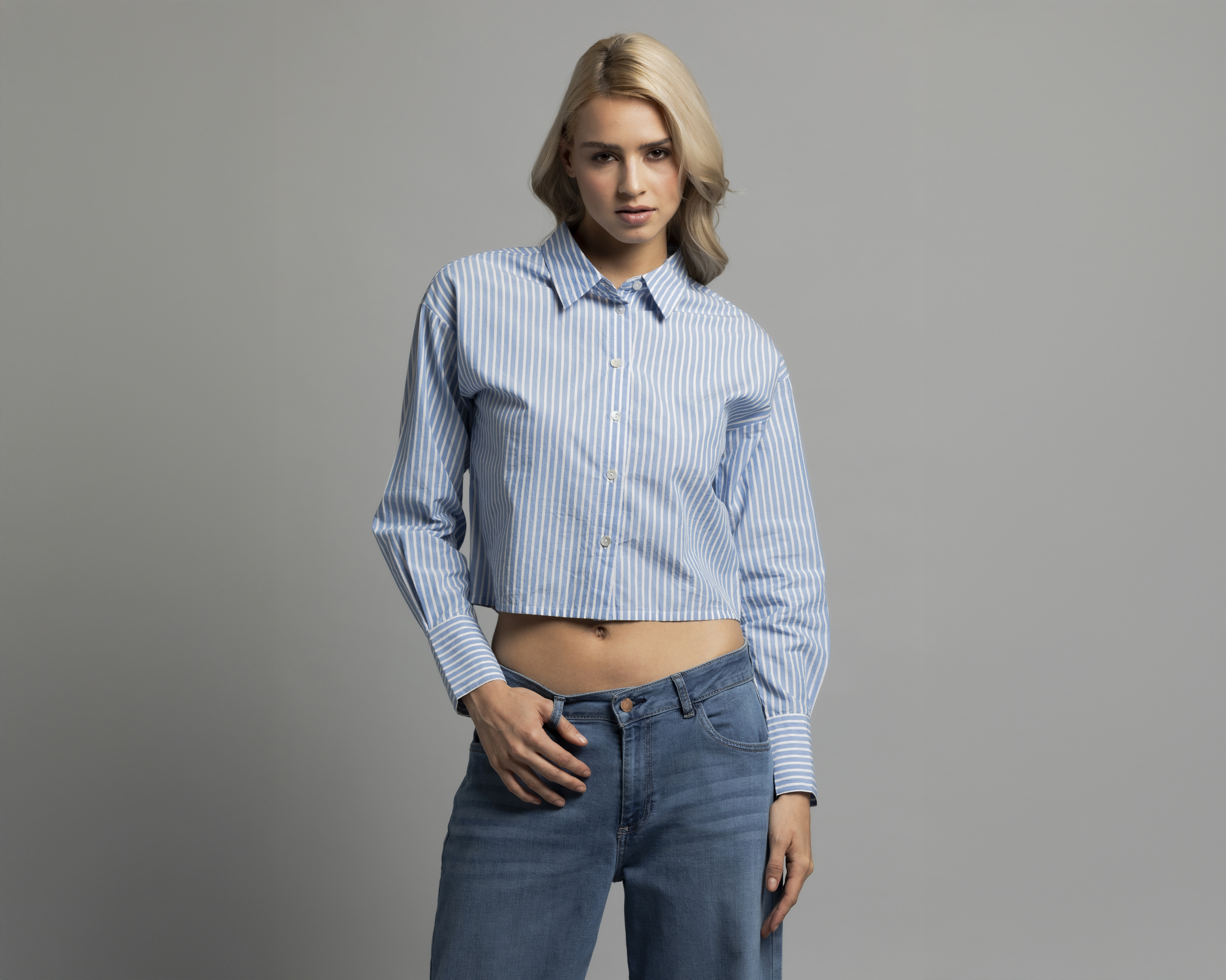 Foto 3 pulgar | Foto 2 | Blusa Manga Larga Strona para Mujer