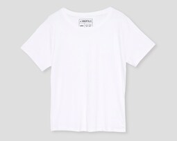 Playera Blanca Lucky Star para Mujer