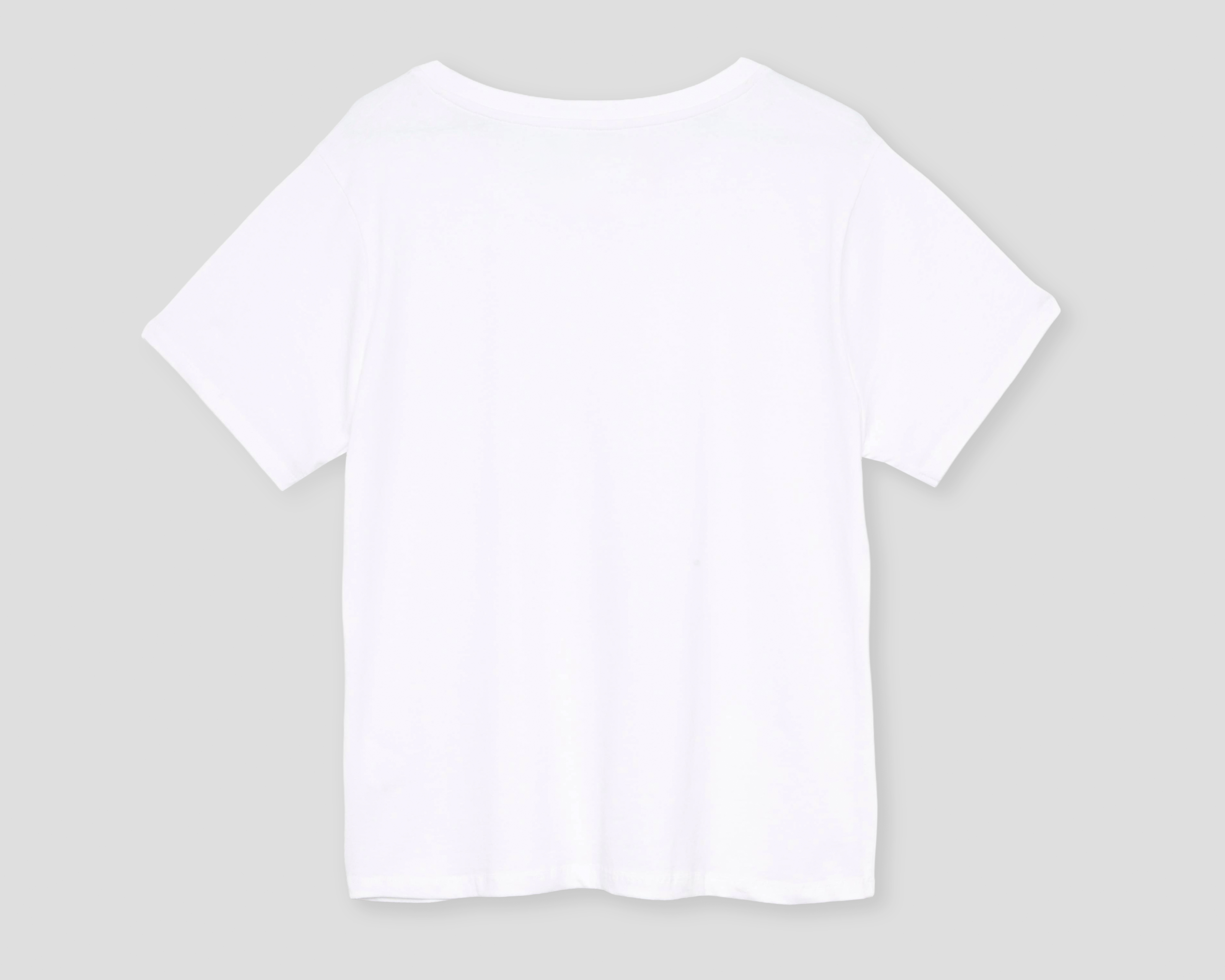 Foto 3 pulgar | Foto 2 | Playera Blanca Lucky Star para Mujer