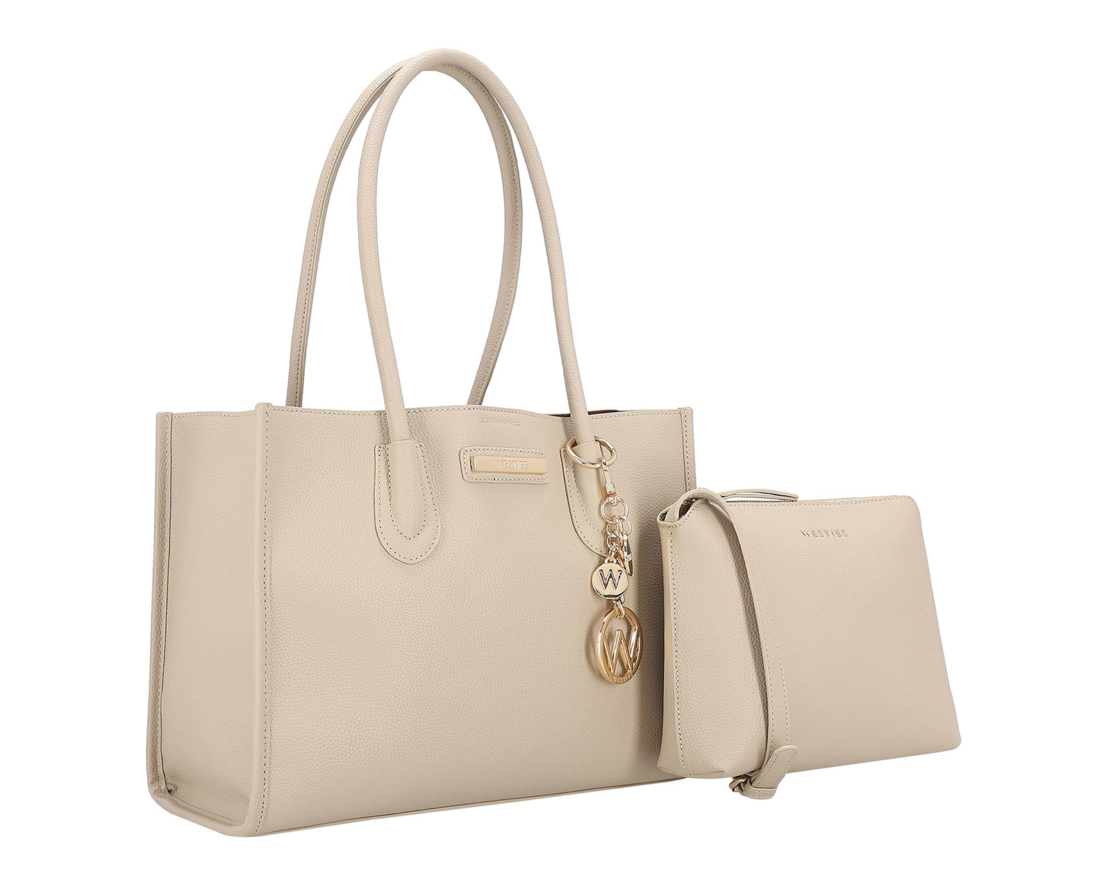 Foto 3 pulgar | Foto 2 | Bolsa de Hombro Westies Malaike con Minibolsa Cruzada