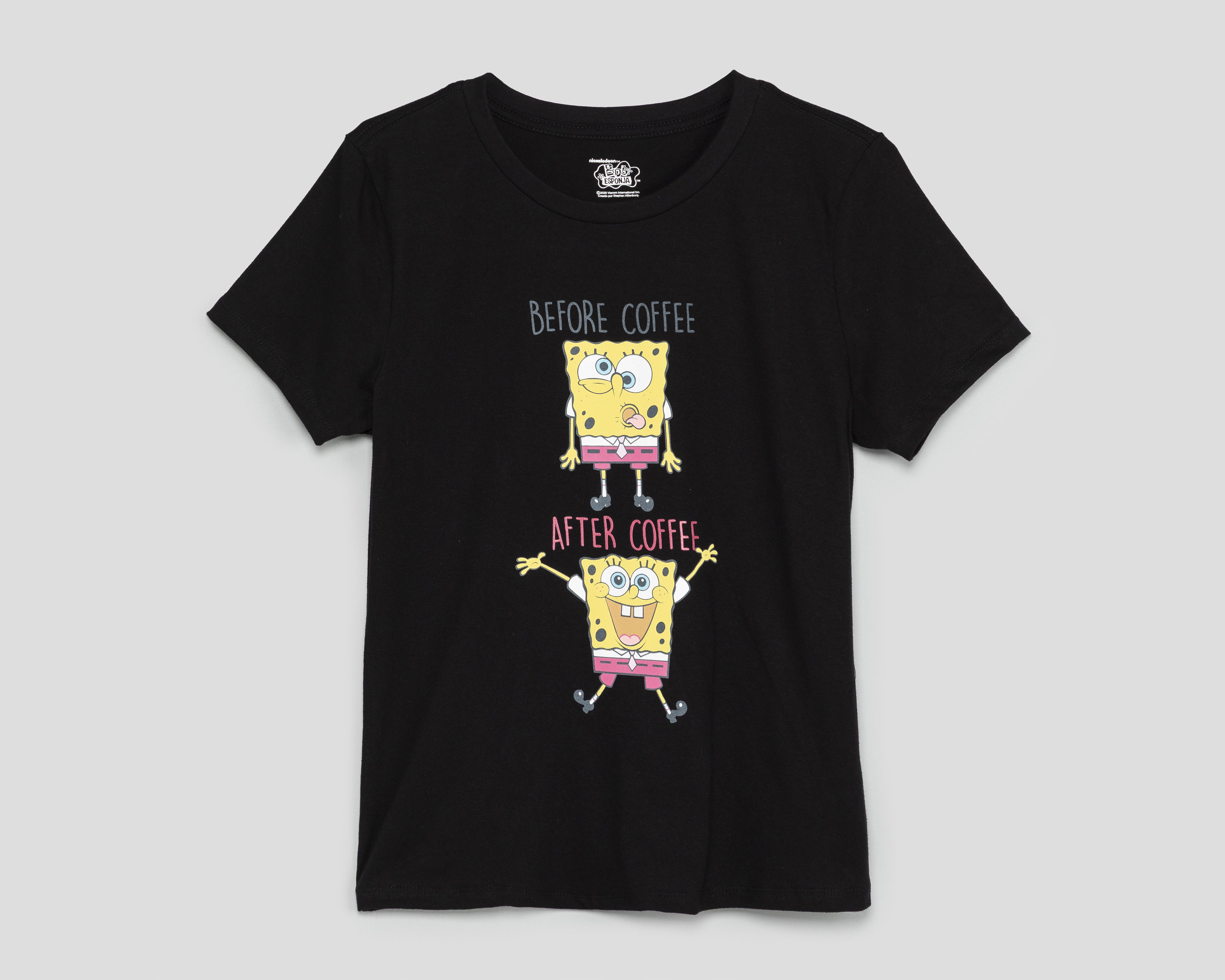 Playera Estampada Bob Esponja para Mujer