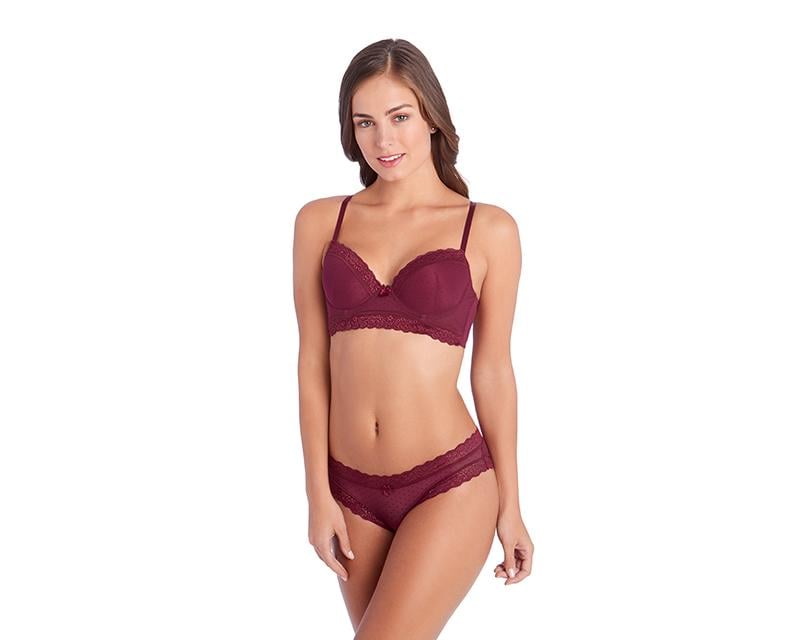 Coordinado Beauty Secret con Encaje para Mujer 2 Pack