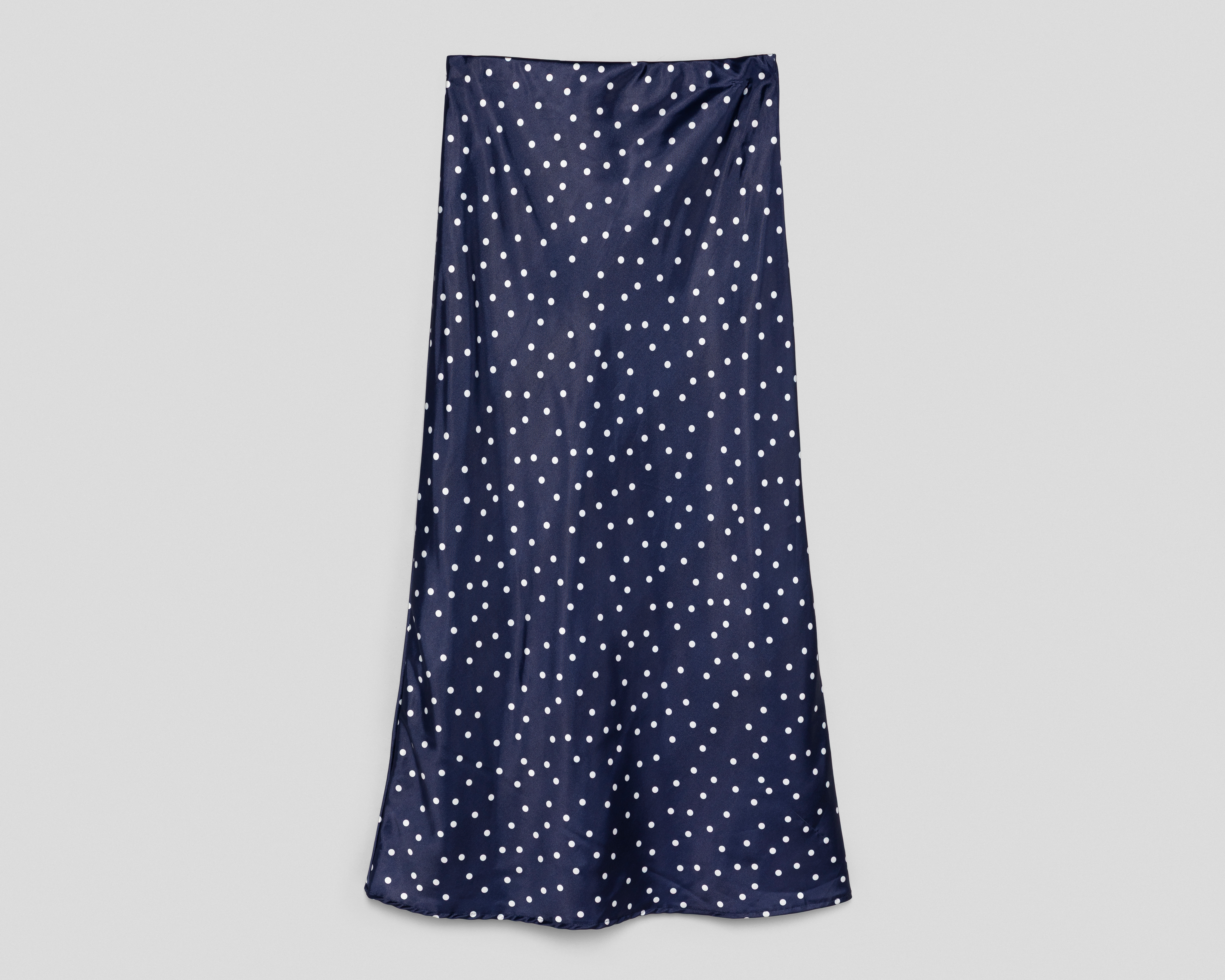 Falda Larga Sahara Azul Marino para Mujer