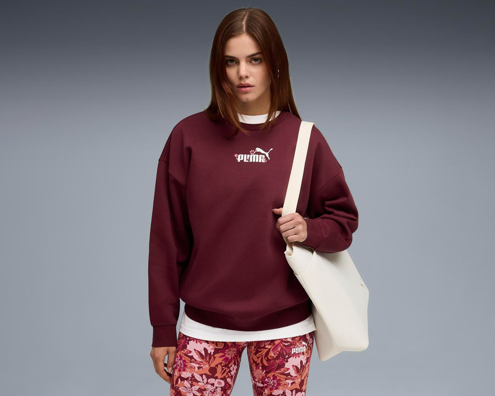 Foto 1 | Foto 1 | Sudadera Cuello Redondo Puma para Mujer