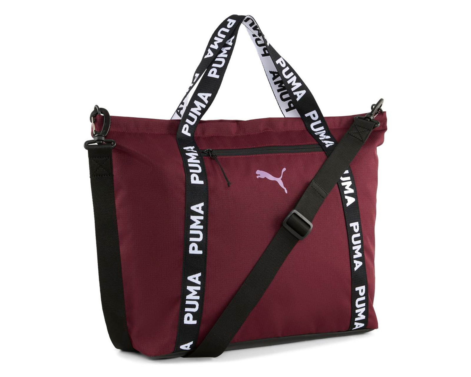Bolsa Deportiva Puma AT ESS Shopper Guinda