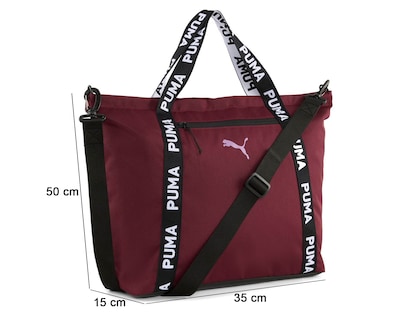 Foto 4 | Foto 4 | Bolsa Deportiva Puma AT ESS Shopper Guinda