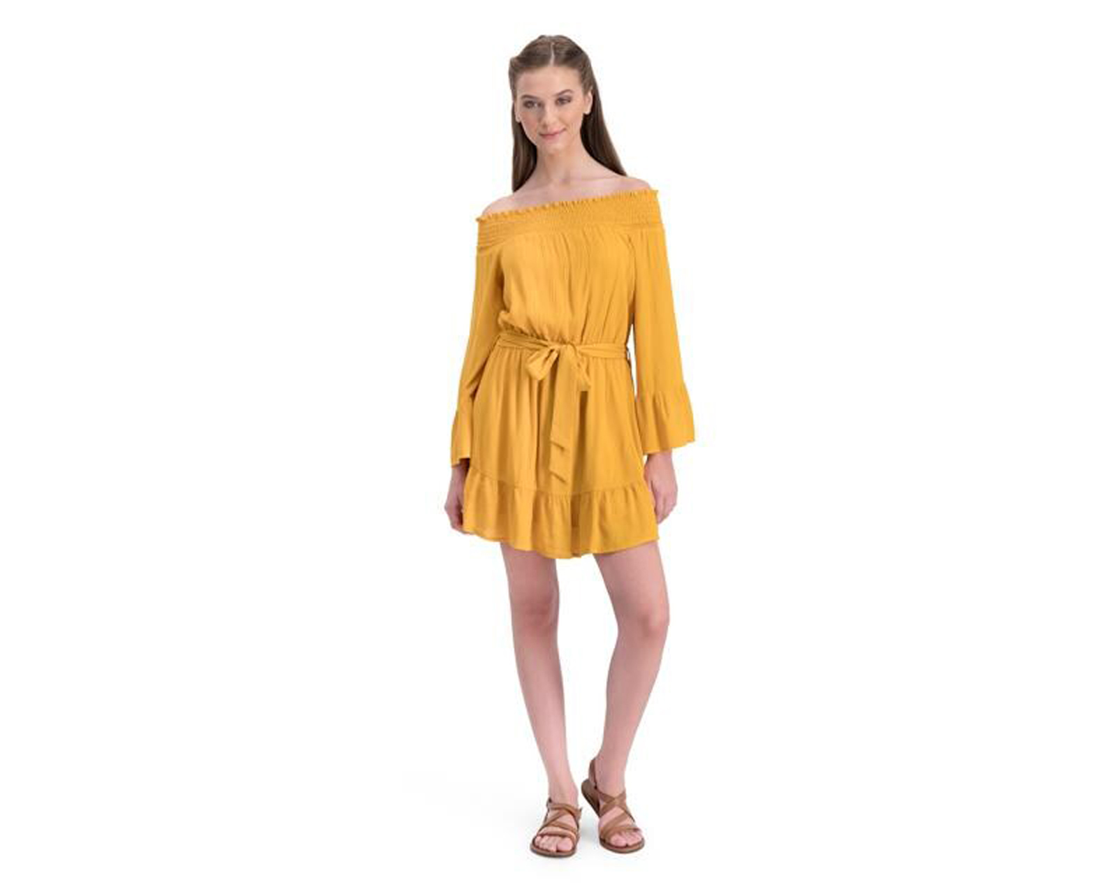 Foto 3 | Foto 3 | Vestido Nectar Casual Corto con Hombros Descubiertos