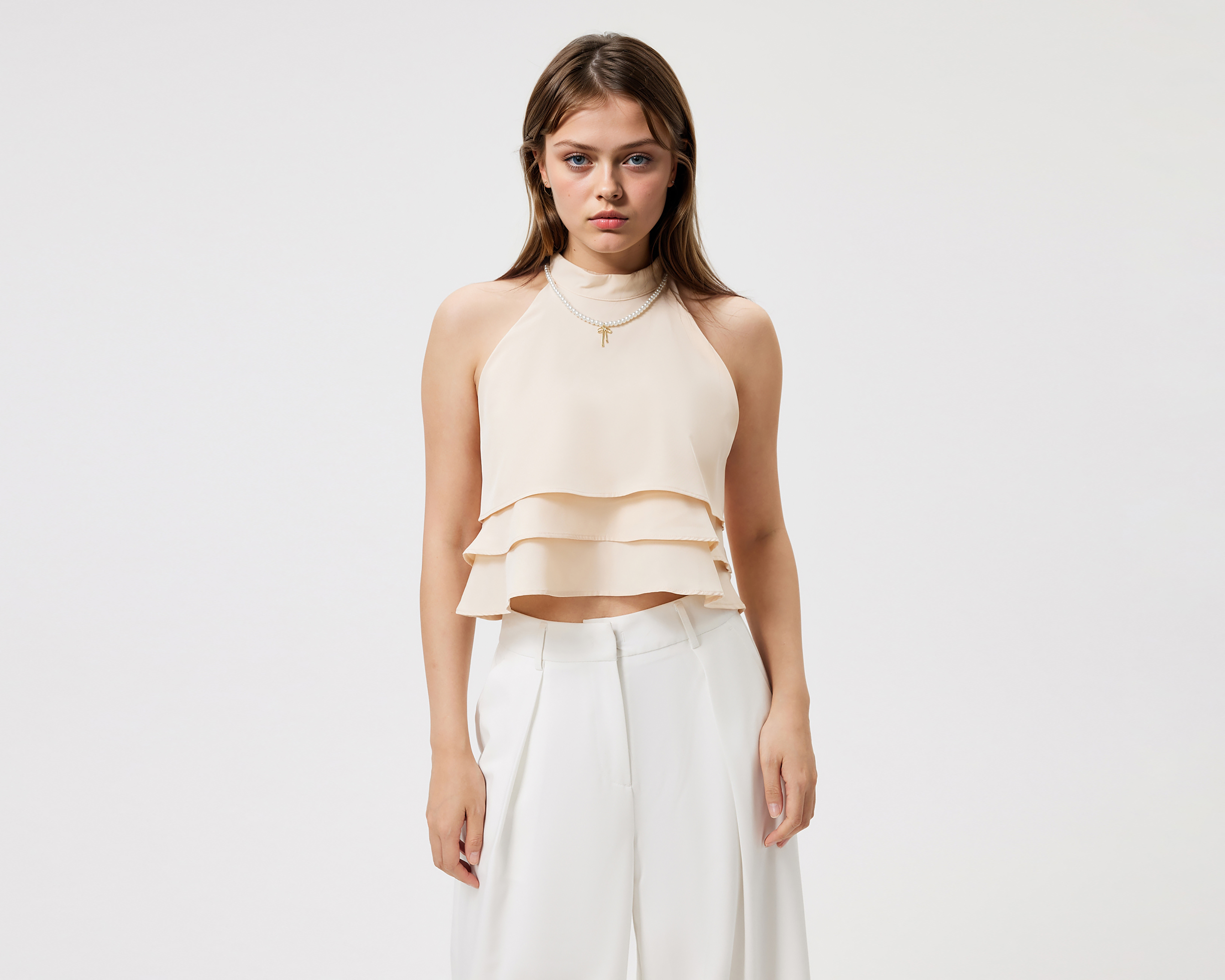 Blusa con Olanes Savana para Mujer