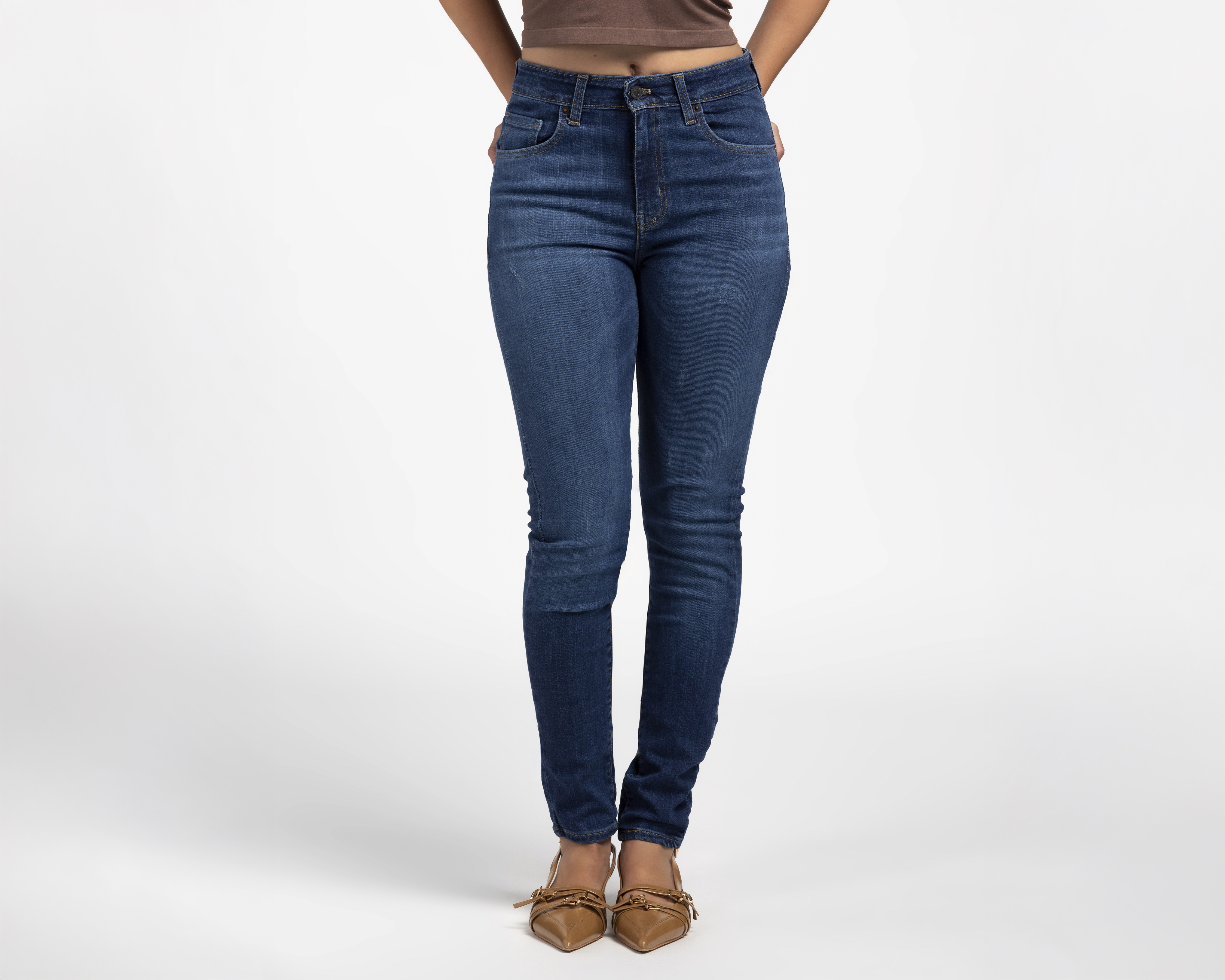 Foto 2 pulgar | Foto 1 | Jeans Levi's 721 High Rise Skinny Juvenil